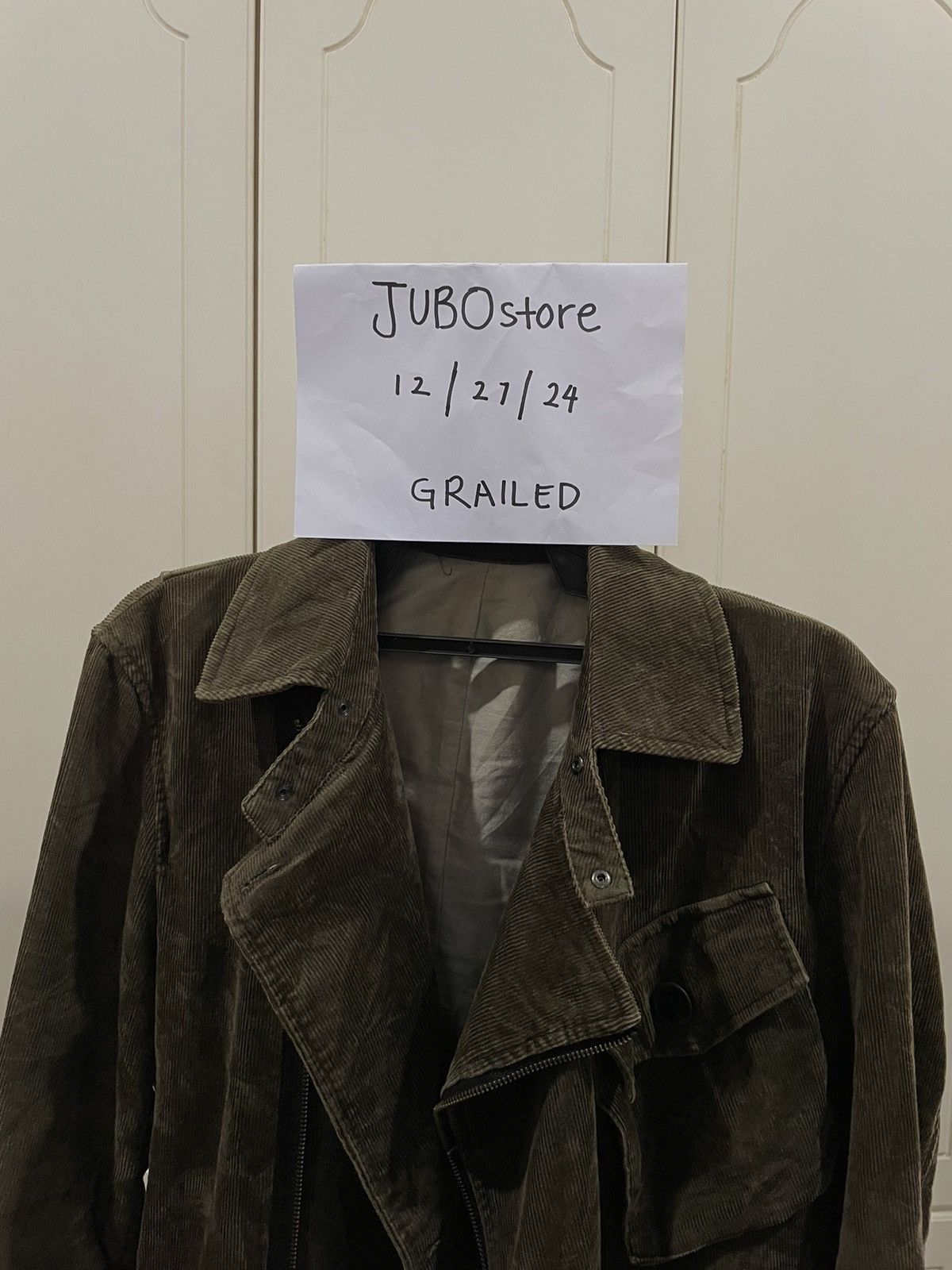 PPFM PPFM Corduroy Jacket Double Collar with Multiple Pockets Size US M / EU 48-50 / 2 - 15 Thumbnail