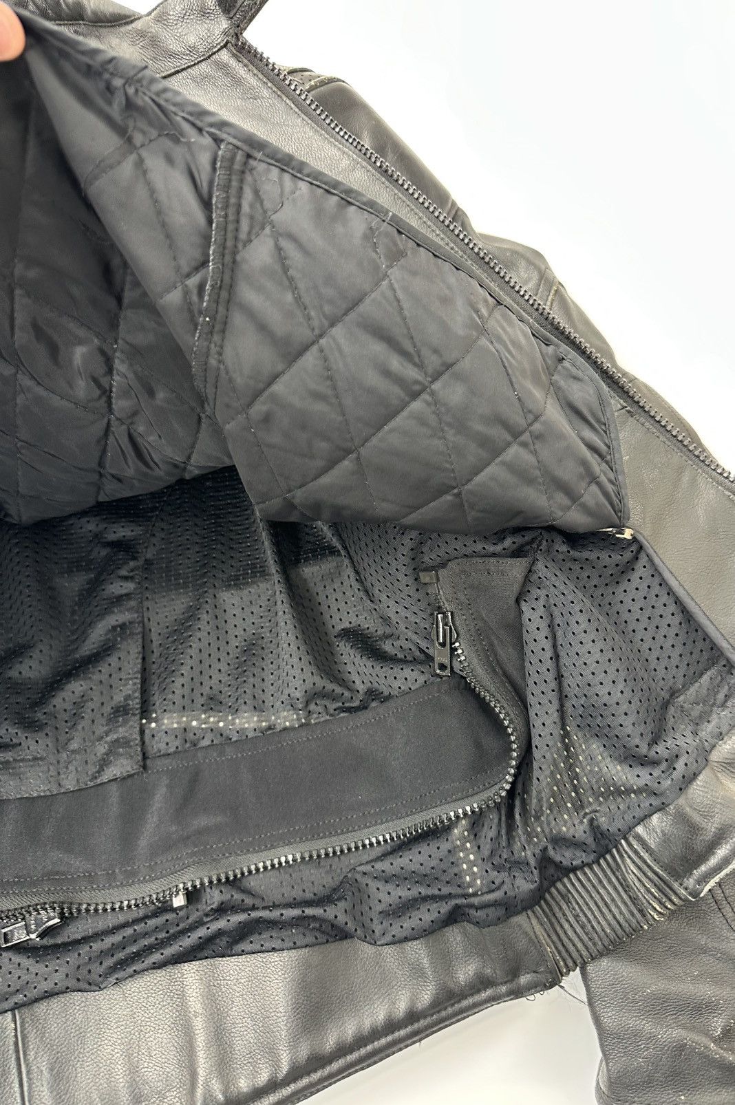 Belstaff Belstaff Motorcycle Black Leather Heavyweight Jacket Black Size US M / EU 48-50 / 2 - 17 Thumbnail