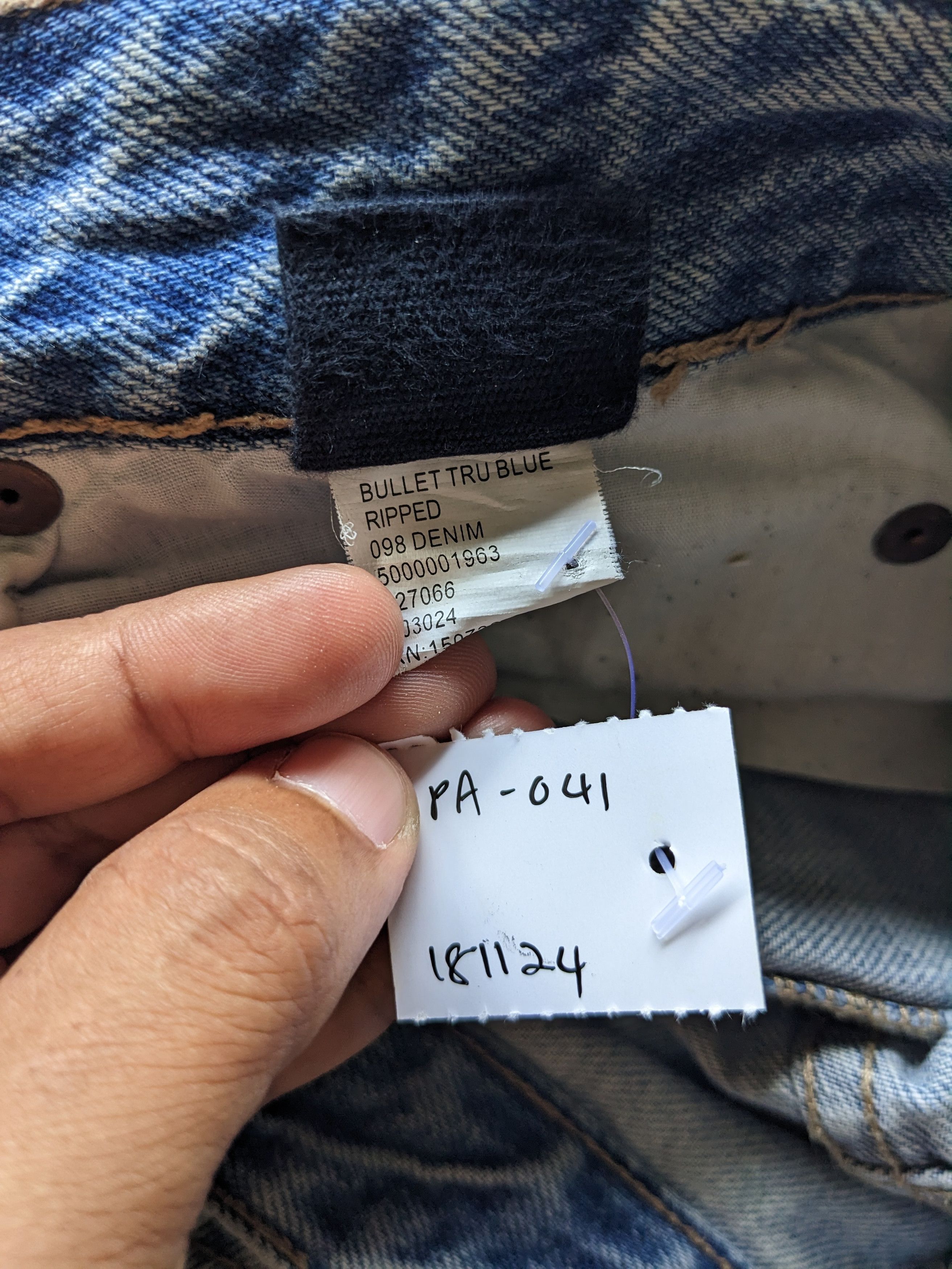 Ksubi Ksubi Bullet Tru Blue ripped jeans Size US 31 - 10 Thumbnail