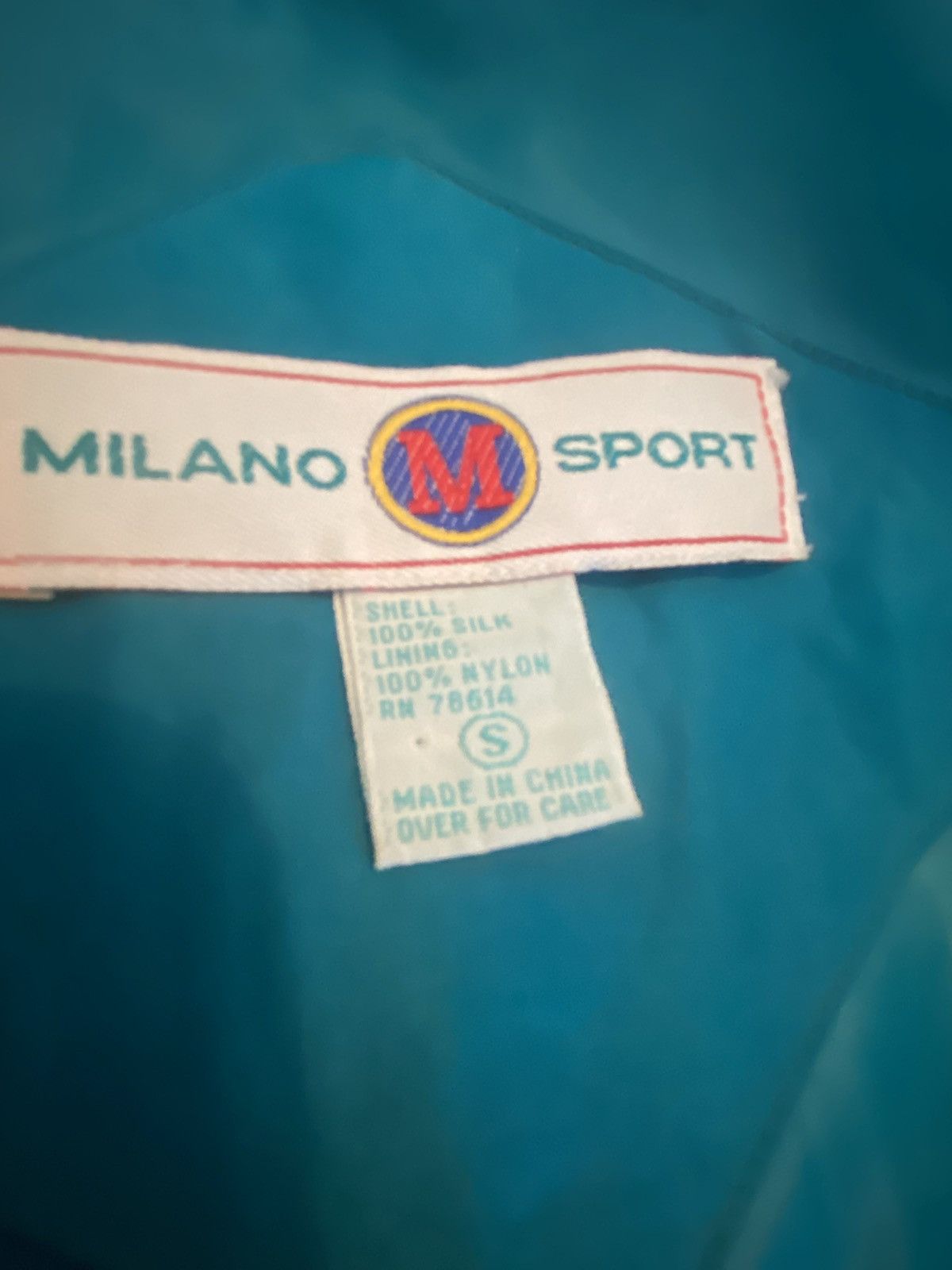 Vintage Vintage Milano Sportswear (silk) Jacket Size S / US 4 / IT 40 - 5 Thumbnail