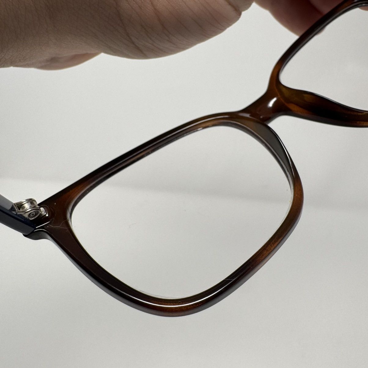 RayBan Ray Ban Glasses RB 7066 5585 Havana Tortoise Blue 52 17 140 Size ONE SIZE - 11 Thumbnail