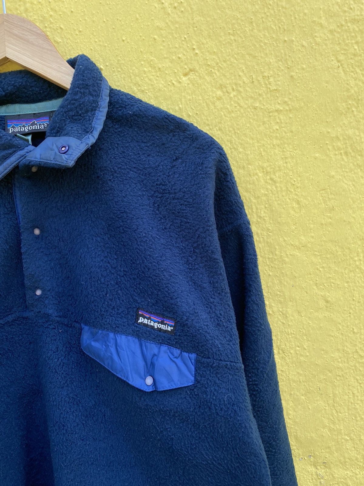 Patagonia Vintage Patagonia fleece half button jacket Size US M / EU 48-50 / 2 - 6 Thumbnail