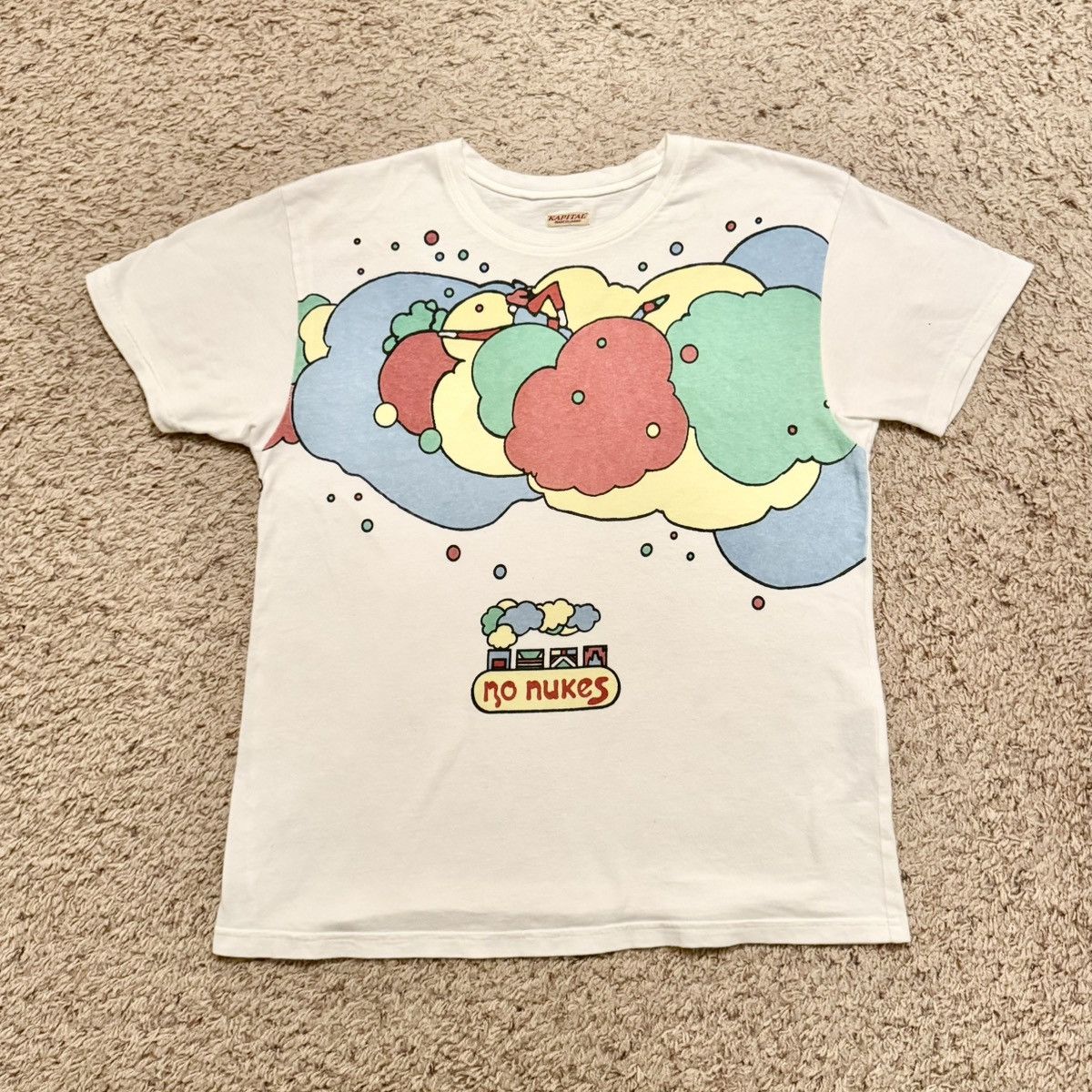 Kapital Kapital No Nukes Art Tee Size US L / EU 52-54 / 3 - 5 Thumbnail