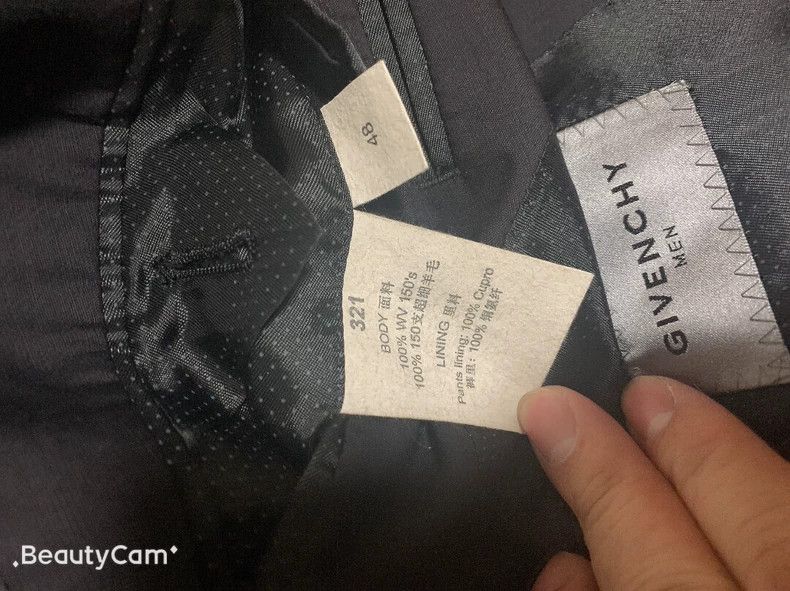 Givenchy Givenchy Size48 Men's Suit Size US M / EU 48-50 / 2 - 4 Thumbnail