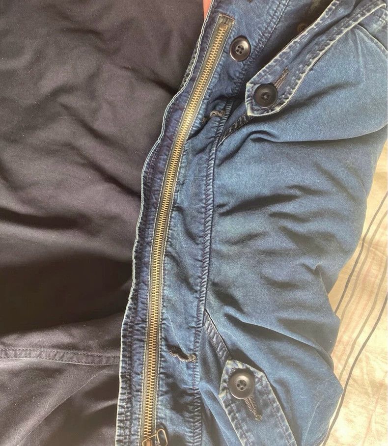 Kapital KAPITAL Vintage Indigo Dyed M65 Jacket Size US XXS / EU 40 - 8 Thumbnail