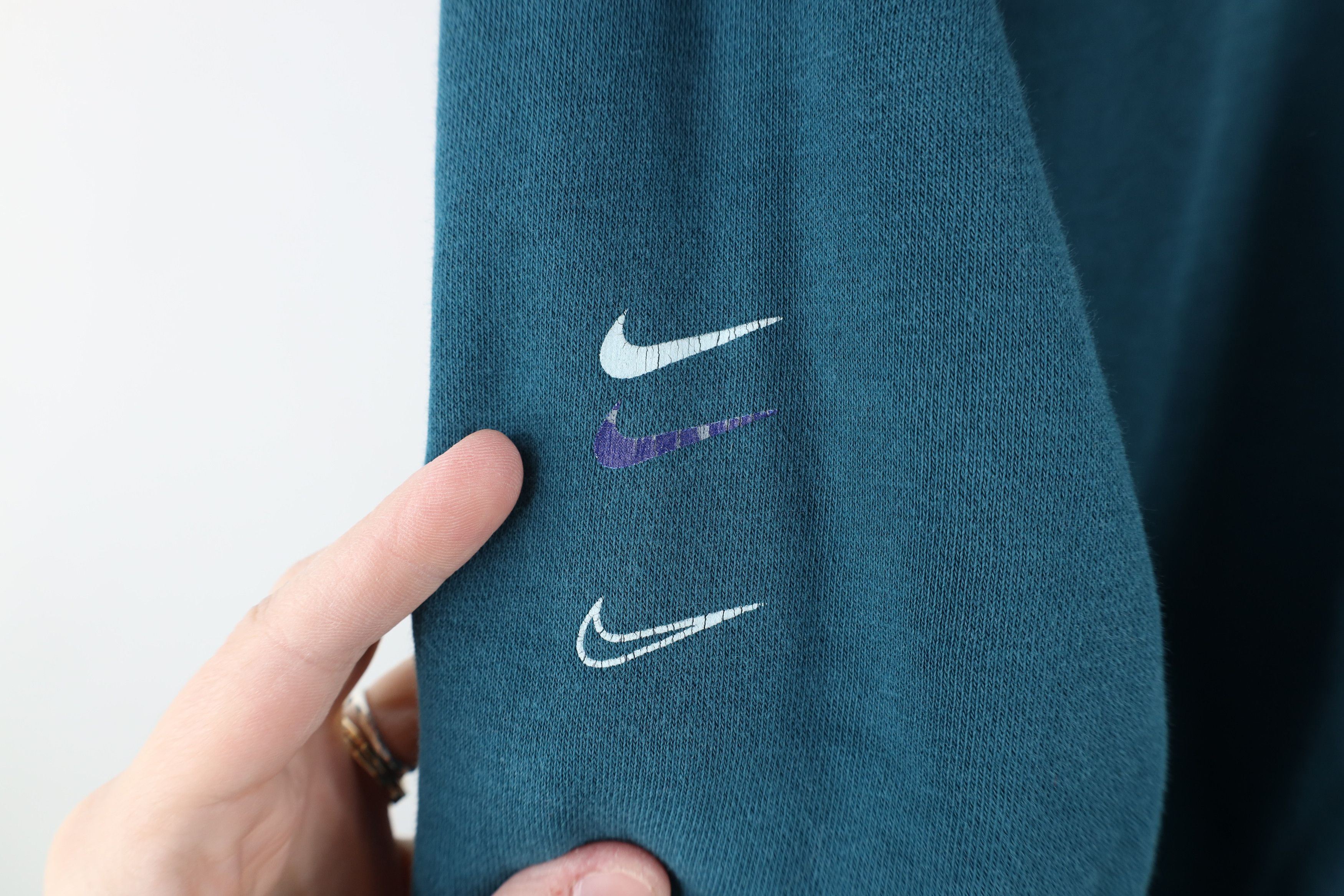 Nike × Vintage Vintage Y2K Nike Sportswear Swoosh Half Zip Sweatshirt Size US M / EU 48-50 / 2 - 5 Thumbnail