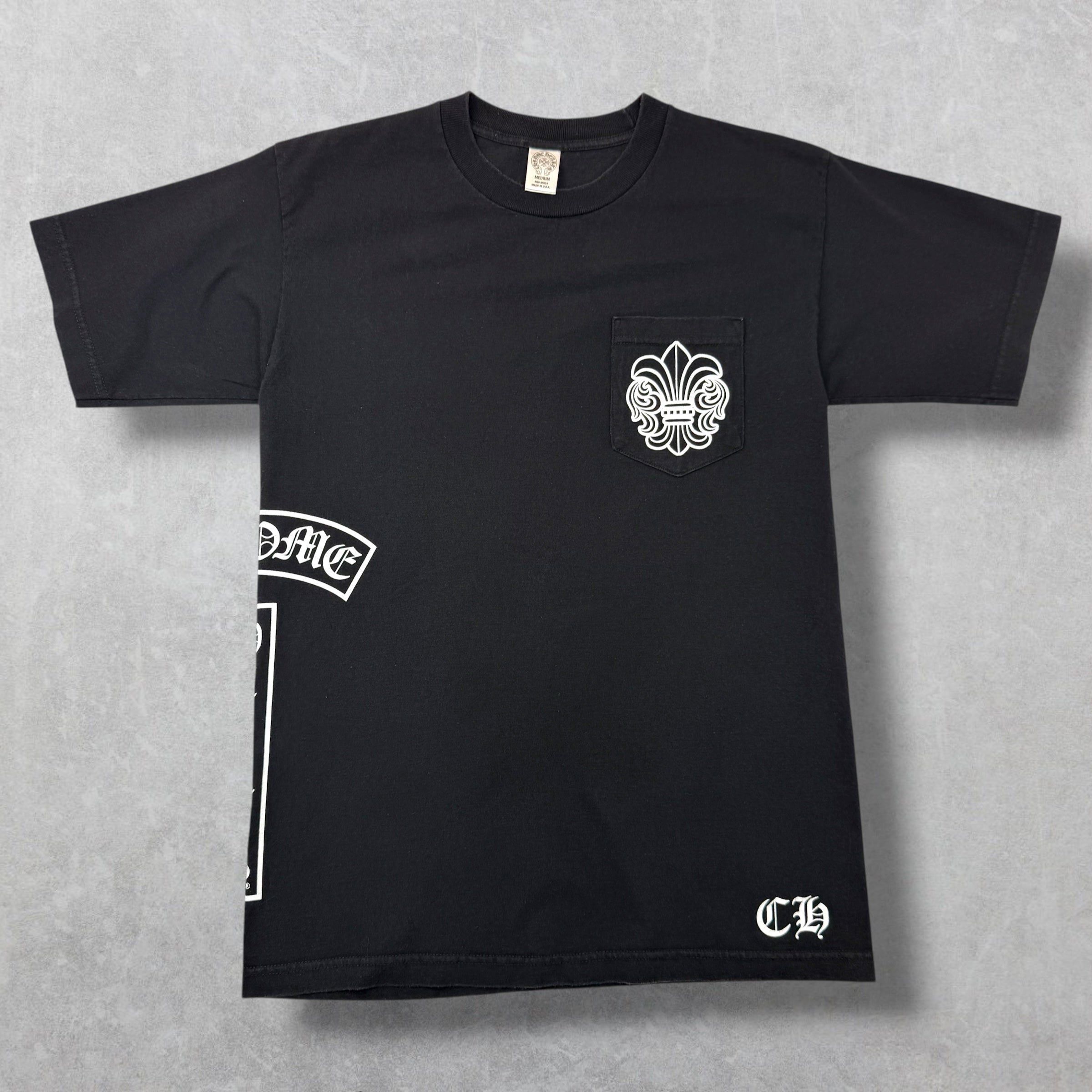 Chrome Hearts Chrome Hearts Side Logo Fleur Tee M Size US M / EU 48-50 / 2 - 1 Thumbnail