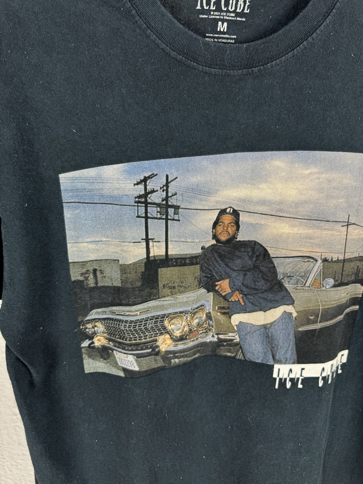 Menace Mennace Ice Cube Impala Boyz n da Hood rap tee shirt Size US M / EU 48-50 / 2 - 2 Thumbnail