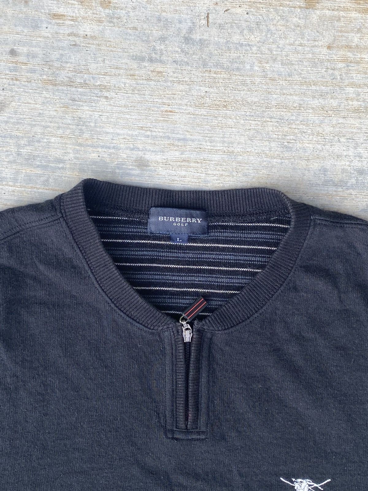 Burberry Distressed Burberry Golf vest sweater Size US L / EU 52-54 / 3 - 3 Thumbnail