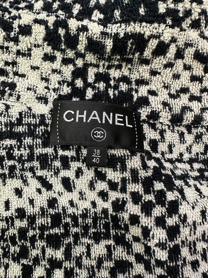 Chanel Chanel Gold buckle towel material cloak coat Size XS / US 0-2 / IT 36-38 - 6 Thumbnail