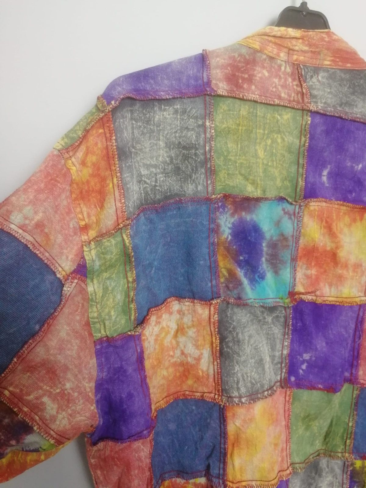 Vintage Rare patchwork little kathmandu shirt y2k vintage Size US L / EU 52-54 / 3 - 6 Thumbnail