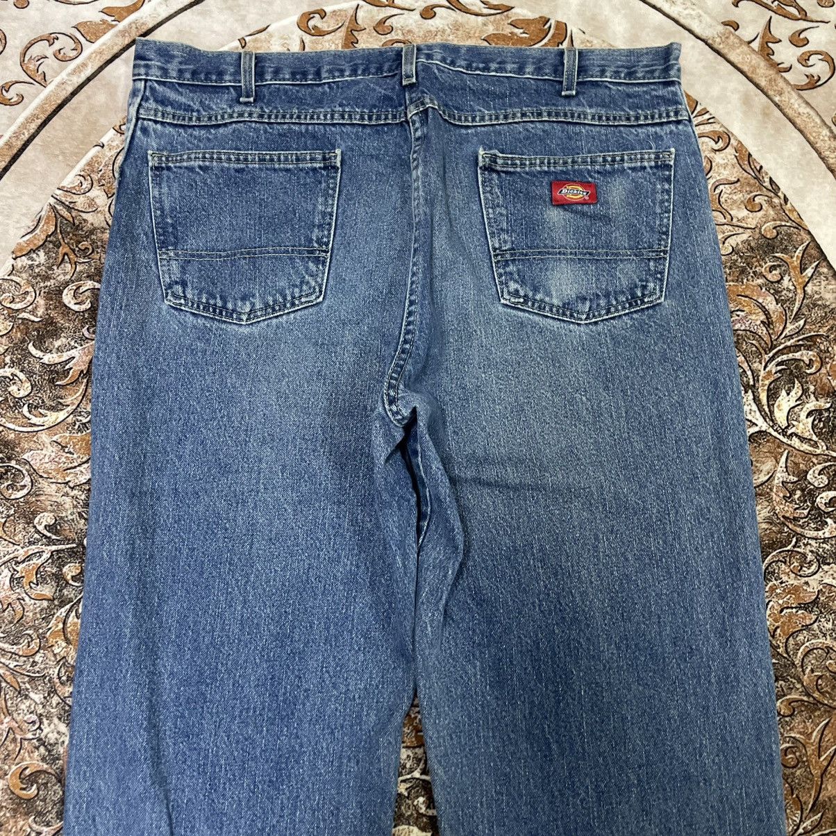 Dickies 🔥Vintage Dickies Skateboard Distress Relaxed Denim Jeans Size US 38 / EU 54 - 5 Thumbnail