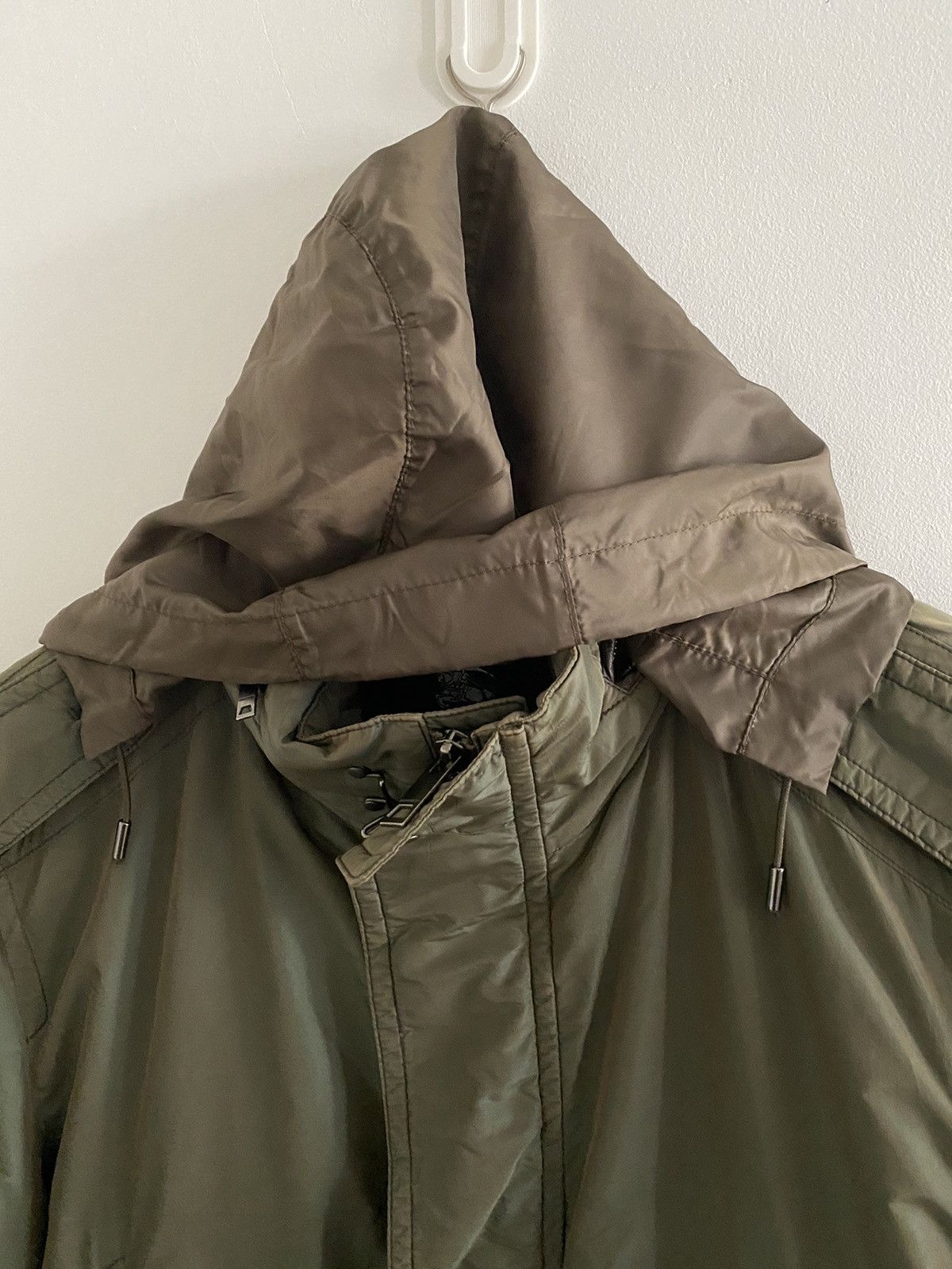 Burberry × Vintage Rare Burberry London Nylon Jacket Hoodie Check nice design Size US L / EU 52-54 / 3 - 9 Thumbnail