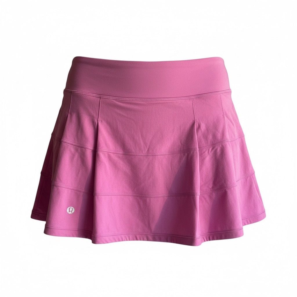 Lululemon RARE Lululemon Pace Rival Skirt Skort Purple Sz.4 Tall Size 27" / US 4 / IT 40 - 8 Thumbnail