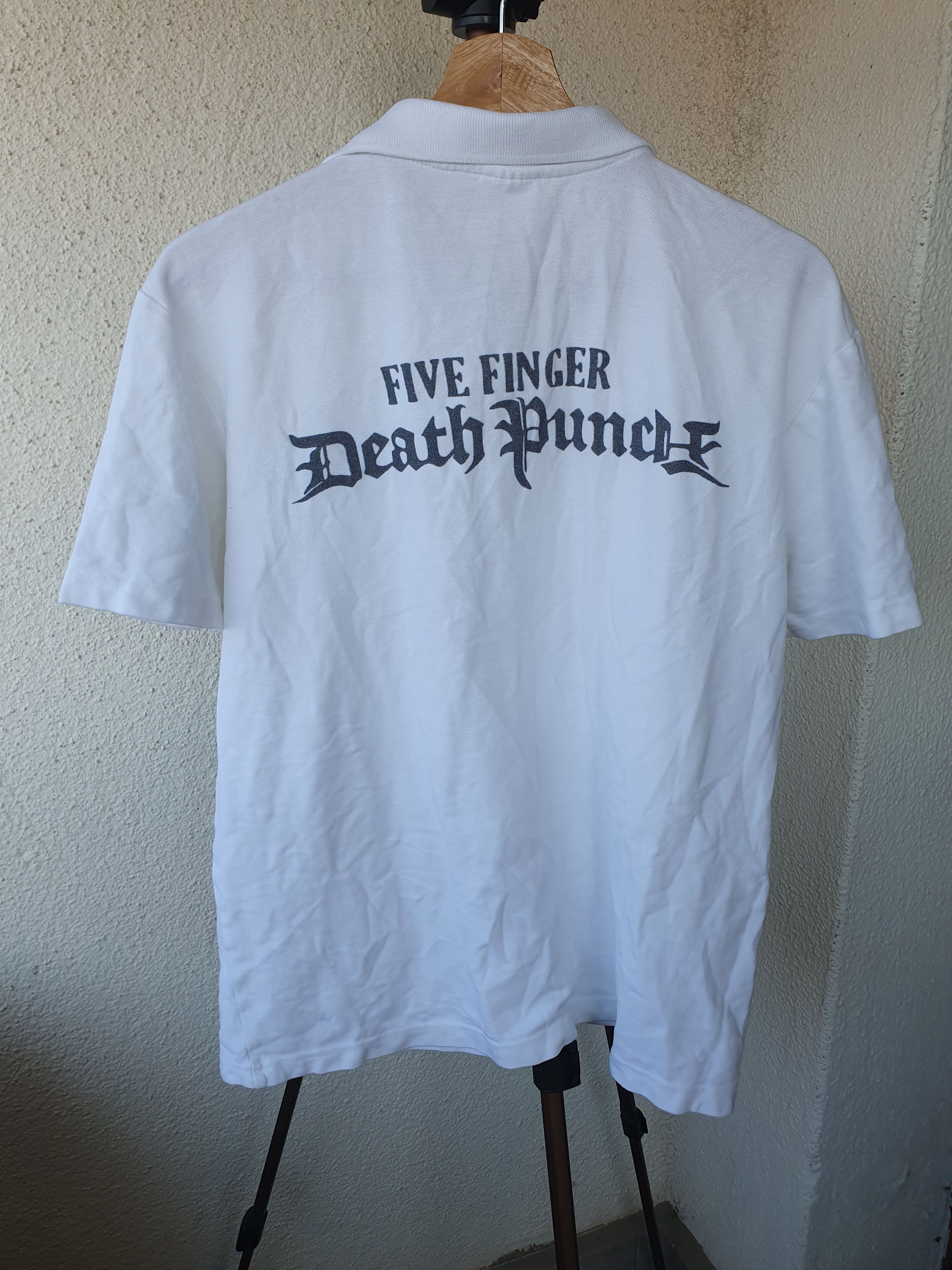 Band Tees Five Finger Death Punch Polo Unisex t-shirt Men-M/Wmn-XL Size US M / EU 48-50 / 2 - 1 Thumbnail
