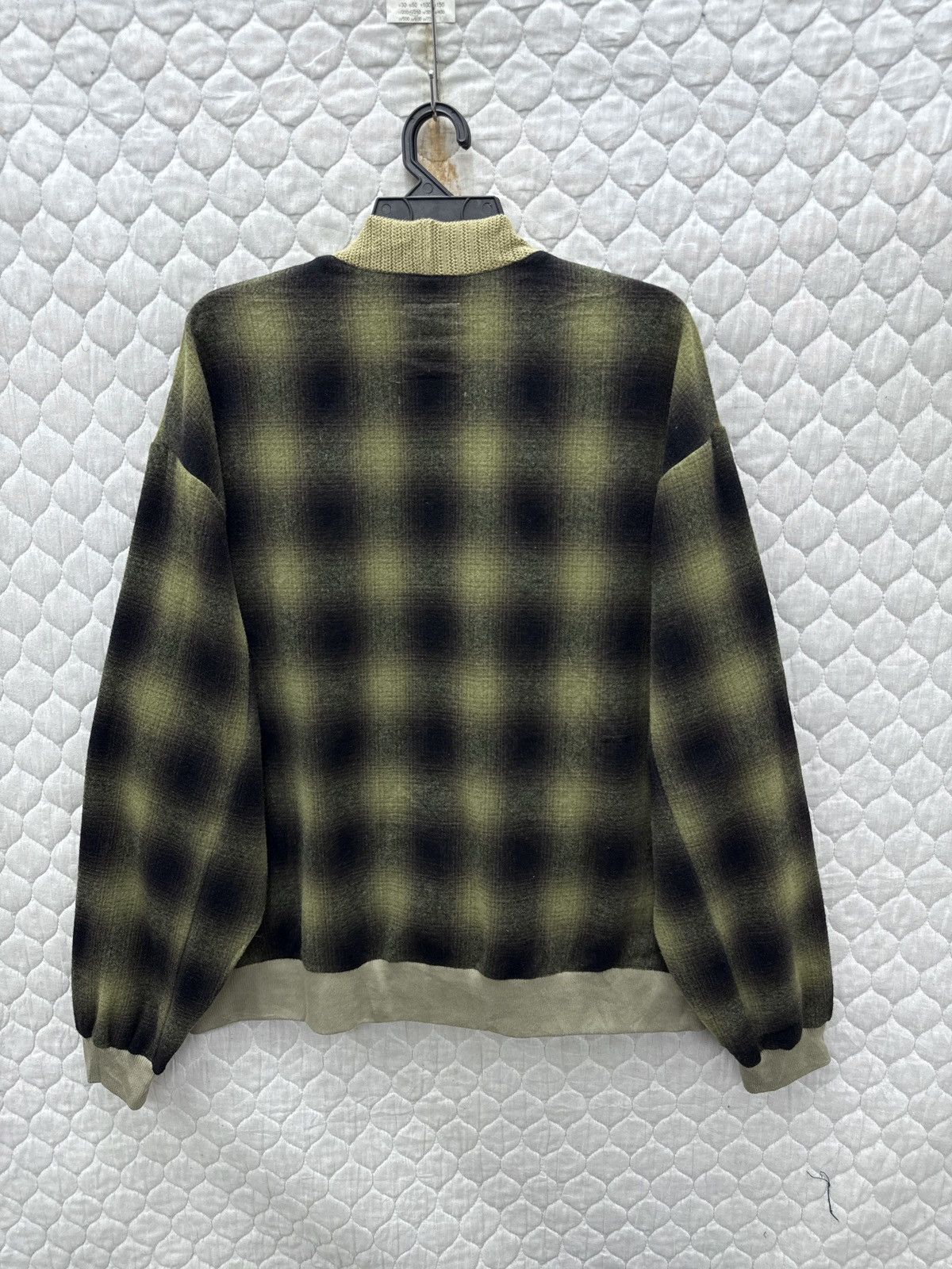 Hypebeast 🔥🔥🔥ARCHIVE BOWWOW OLIVE GREEN BLACK CARDIGAN Size US XL / EU 56 / 4 - 10 Thumbnail