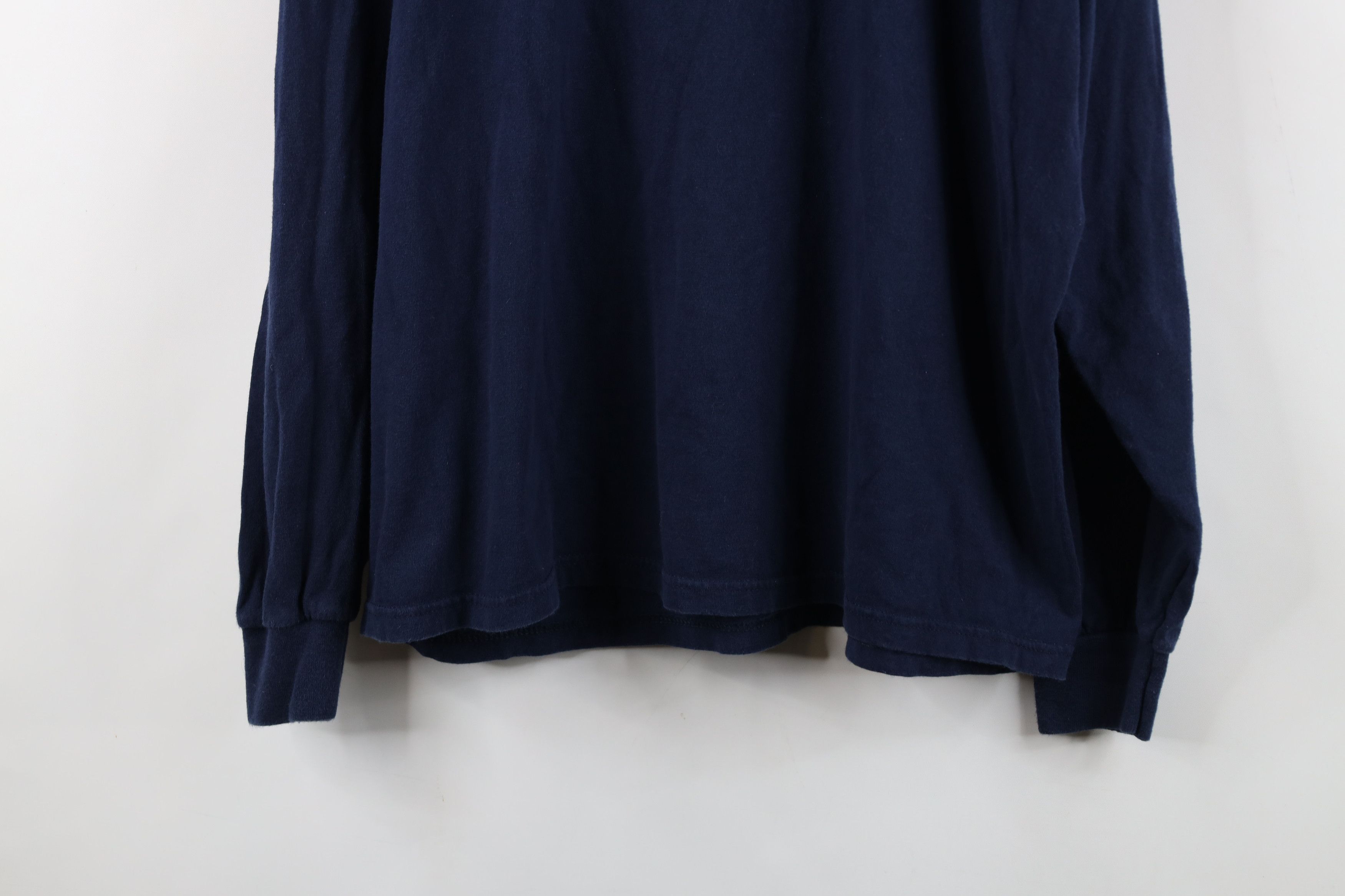 Vintage Vintage 90s University of Michigan Long Sleeve T-Shirt Size US XL / EU 56 / 4 - 3 Thumbnail