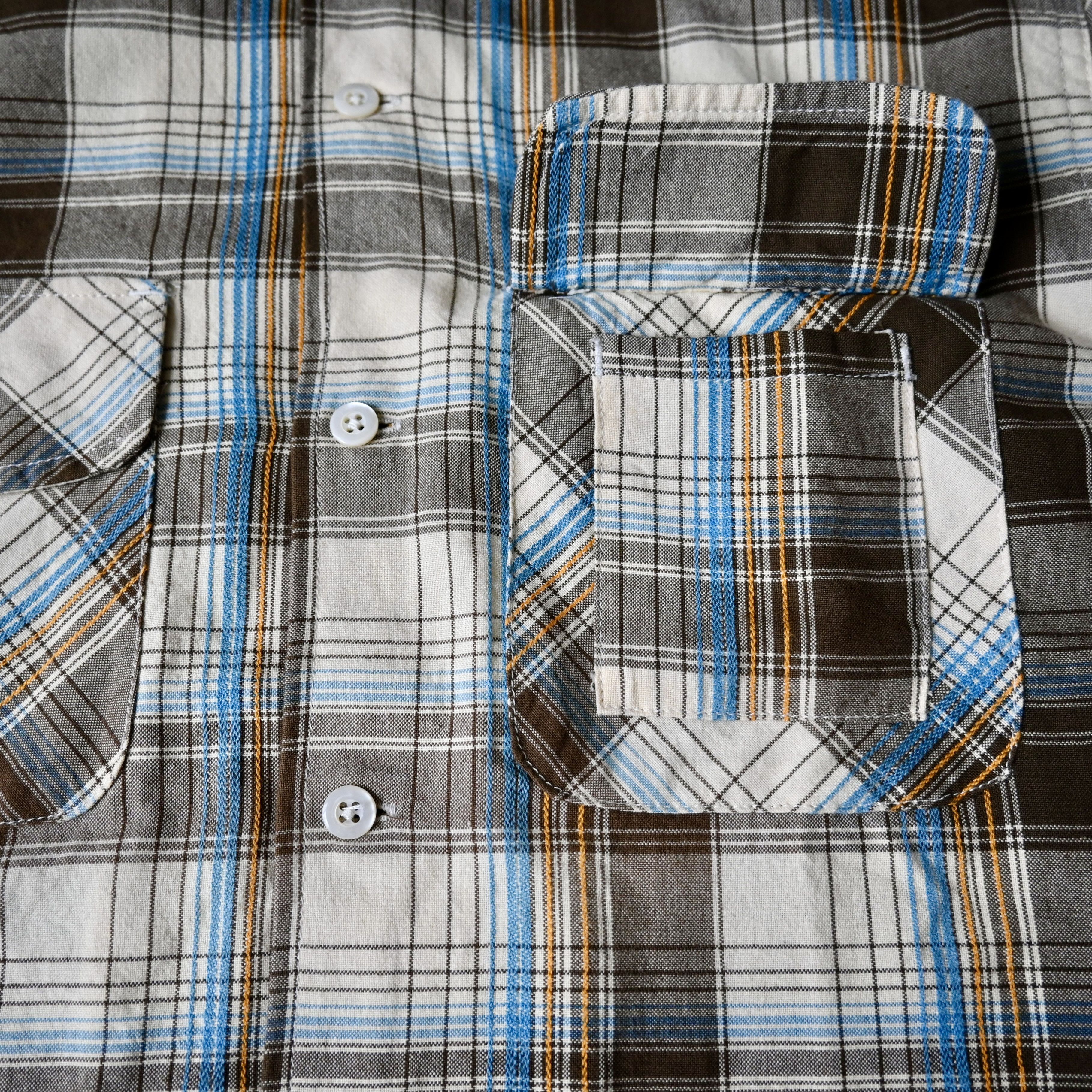 Engineered Garments Vintage ENGINEERED GARMENTS square hem plaid shirt M Size US M / EU 48-50 / 2 - 6 Thumbnail