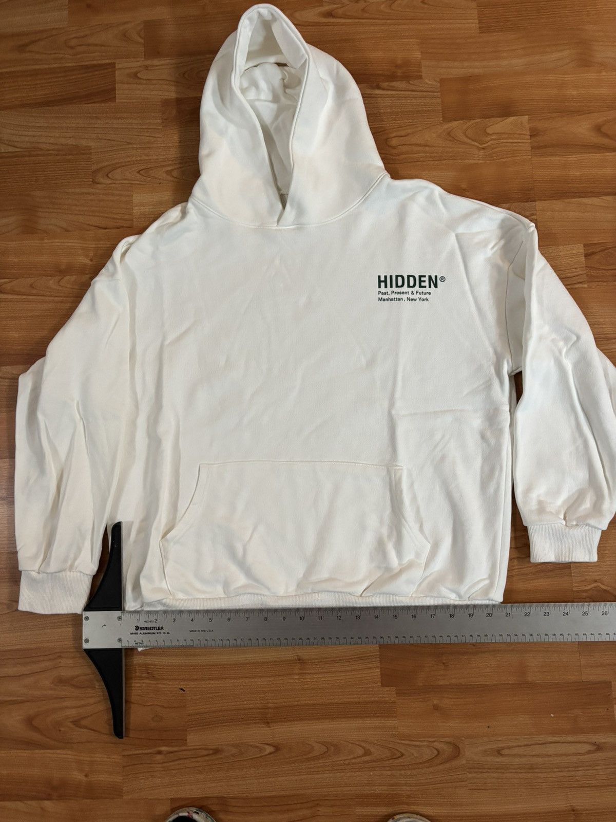 HIDDEN Hidden NY white hoodie sz M #streetwear Size US M / EU 48-50 / 2 - 3 Thumbnail