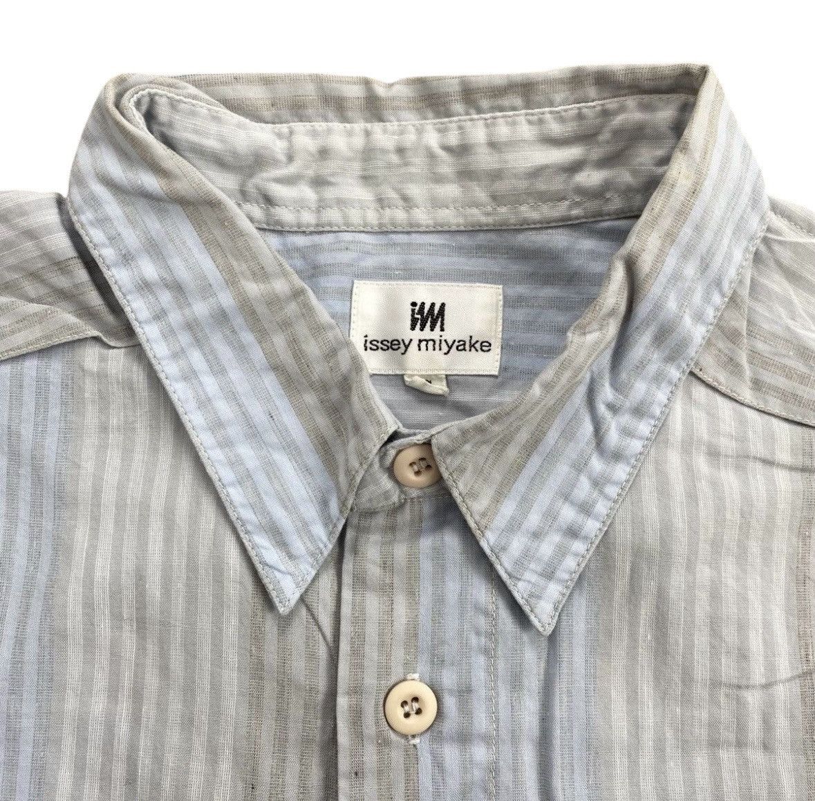 Issey Miyake 2000s Issey Miyake NICE POCKET SHIRT BUTTON Size US M / EU 48-50 / 2 - 3 Thumbnail