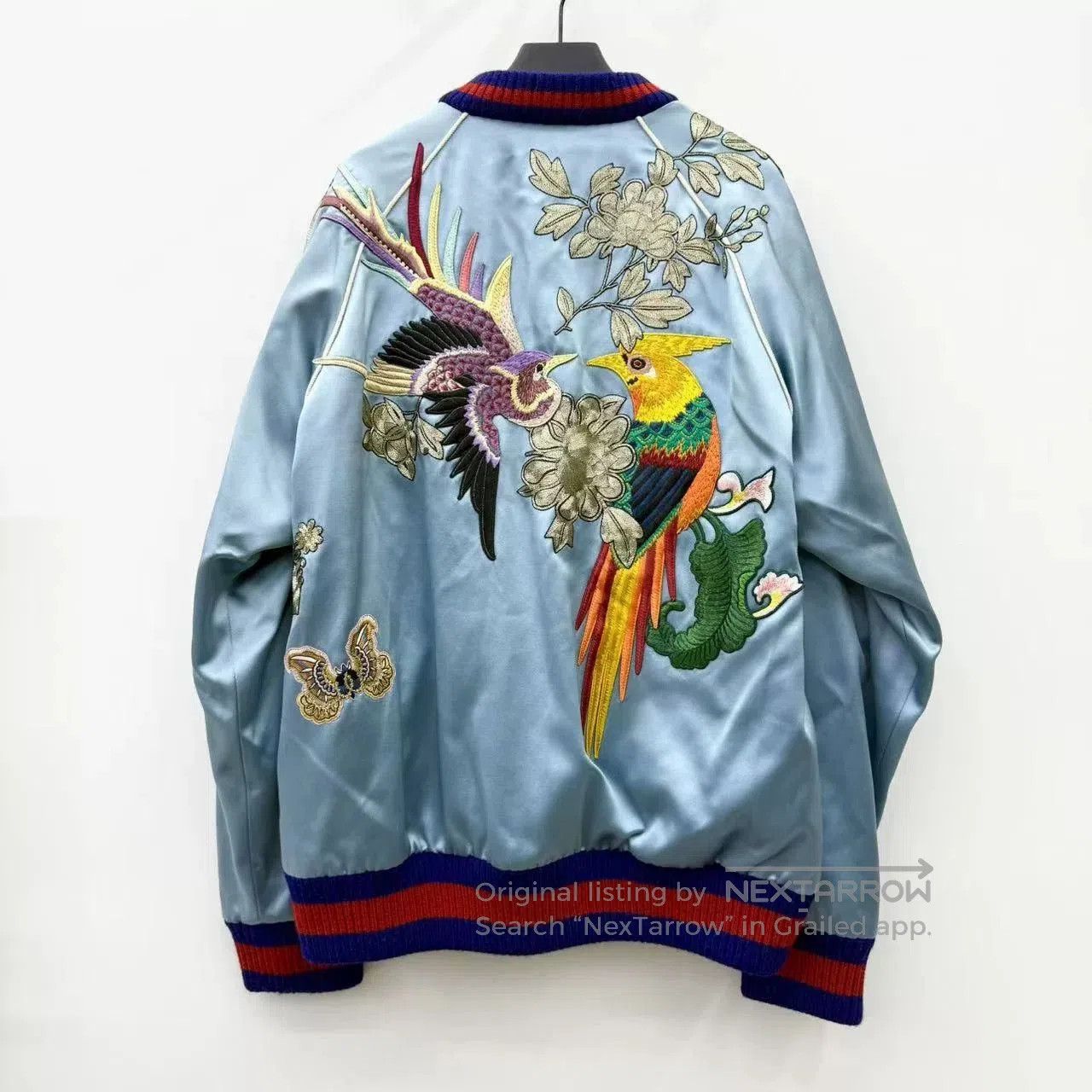 Gucci Gucci Runway Embroidered Silk Bomber Jacket. Size US L / EU 52-54 / 3 - 2 Thumbnail