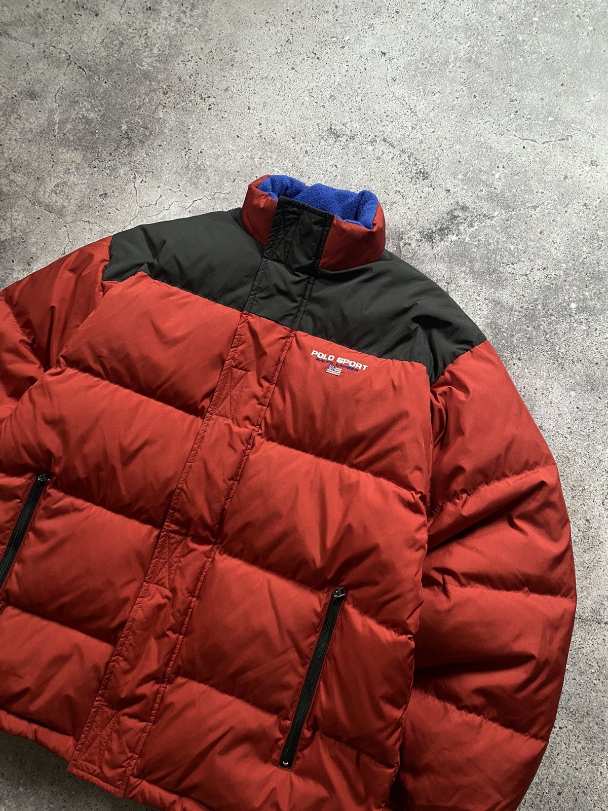 Polo Ralph Lauren × Vintage Vintage 90s Polo Sport Ralph Lauren Puffer Down Jacket Size US L / EU 52-54 / 3 - 2 Thumbnail