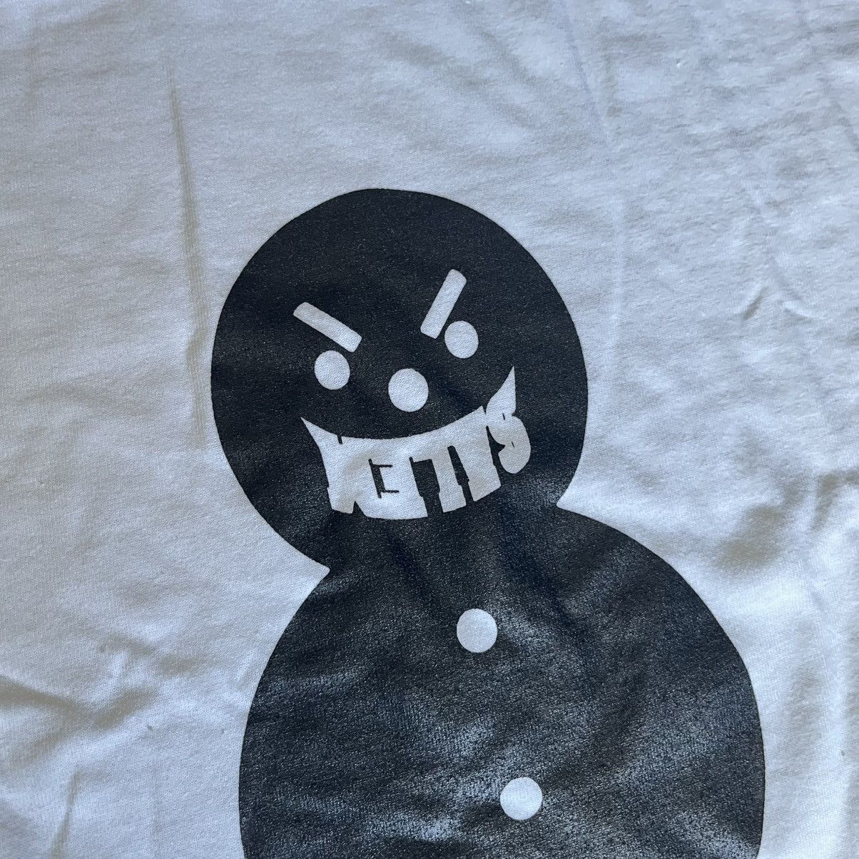 S4LEM Salem S4LEM Dirty Snowman White/Black Graphic Logo T Shirt Size US L / EU 52-54 / 3 - 4 Thumbnail