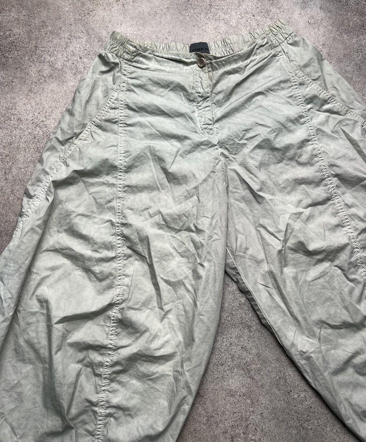 Vintage Oska vintage faded japanese style yohji wide pants Size US 30 / EU 46 - 4 Thumbnail