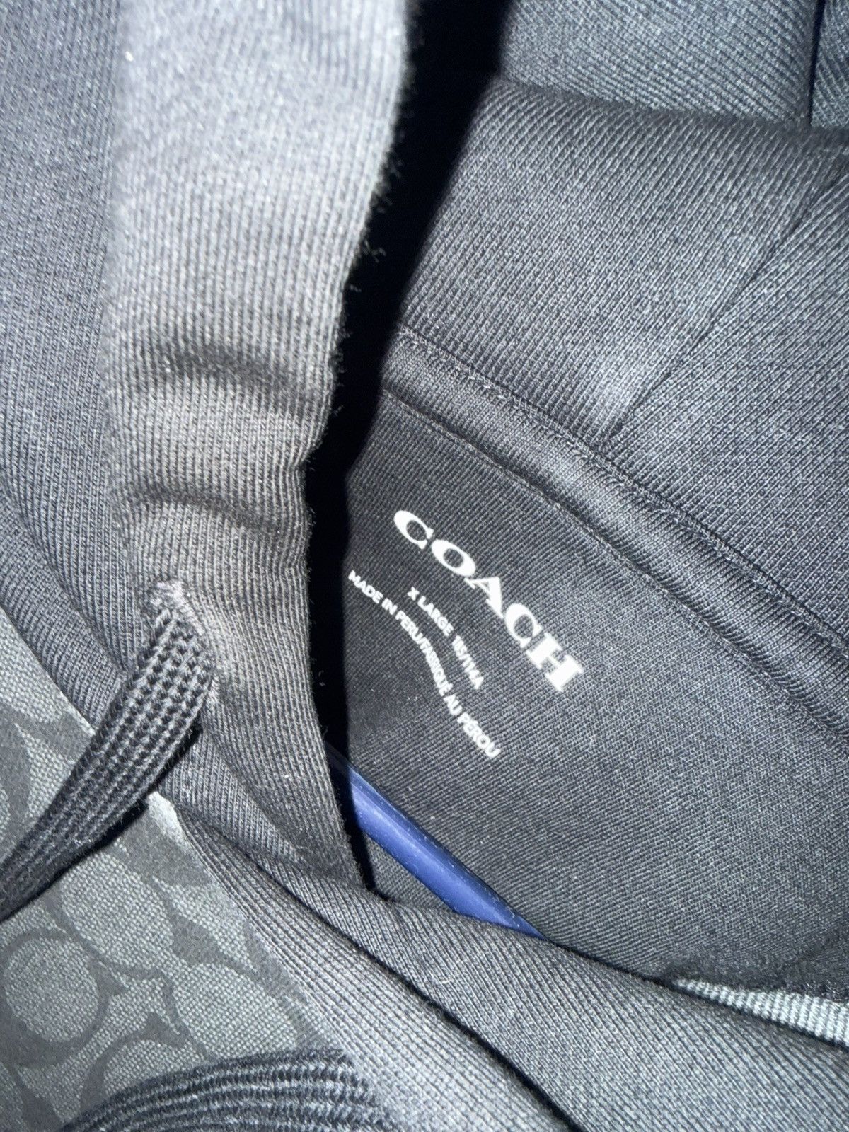 Coach Coach Signature Hoodie Mens Size Xl Size US XL / EU 56 / 4 - 3 Thumbnail