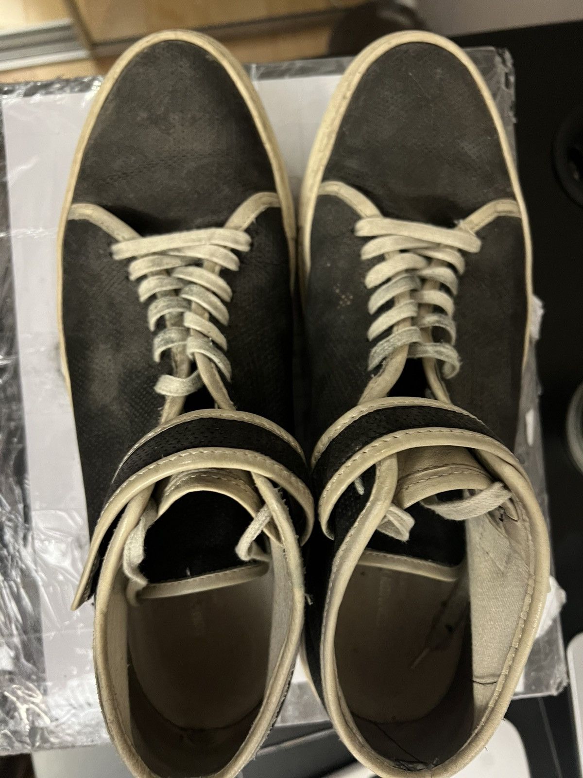 Common Projects Achiles Velcro Strap in Black Size US 11 / EU 44 - 3 Thumbnail