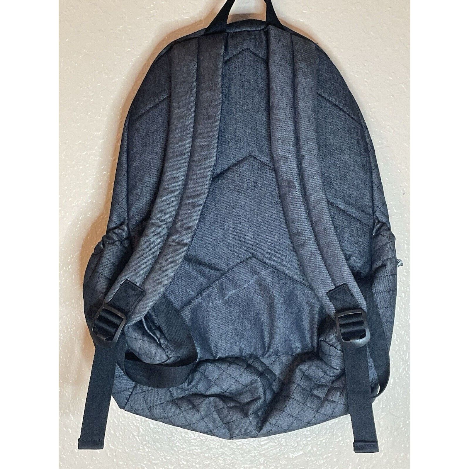 Vera Bradley Vera Bradley Solid Dark Denim Quilted Backpack Size ONE SIZE - 3 Thumbnail
