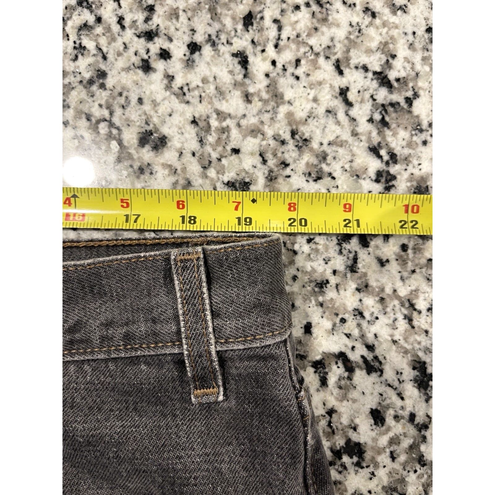 Levi's VINTAGE Levi’s SilverTab Jeans Men’s 39x30.5 Straight Loose Fit Black Denim 90s Mens Jeans Size US 39 - 4 Thumbnail