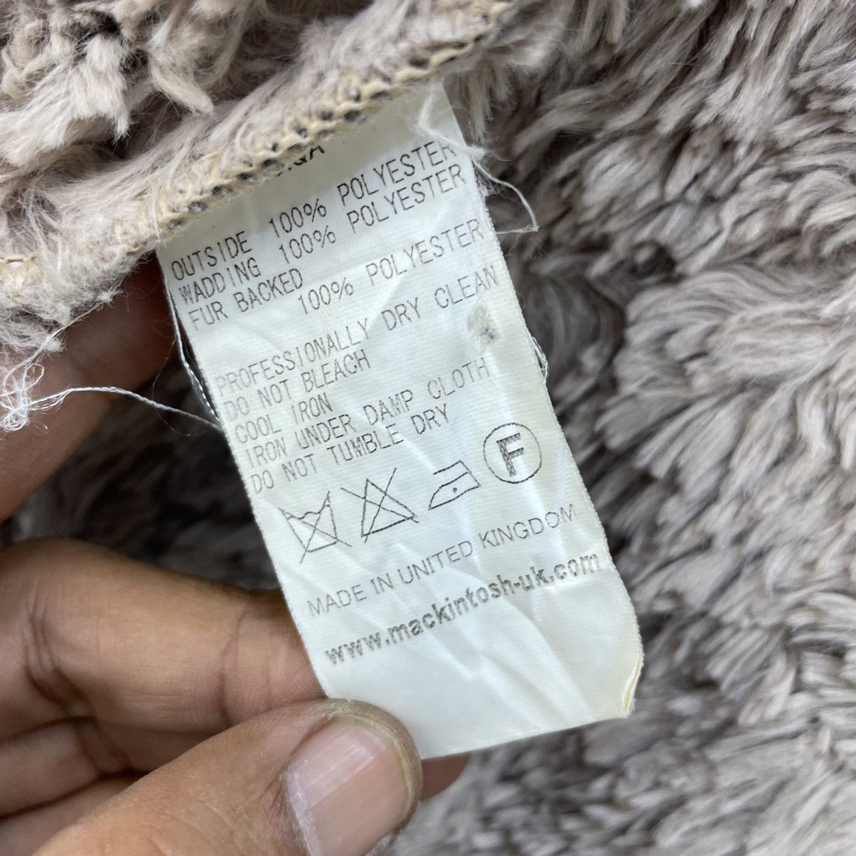 Mackintosh Vintage Mackintosh Scotland Quilted Shearling Hoodie Jacket Size S / US 4 / IT 40 - 9 Thumbnail