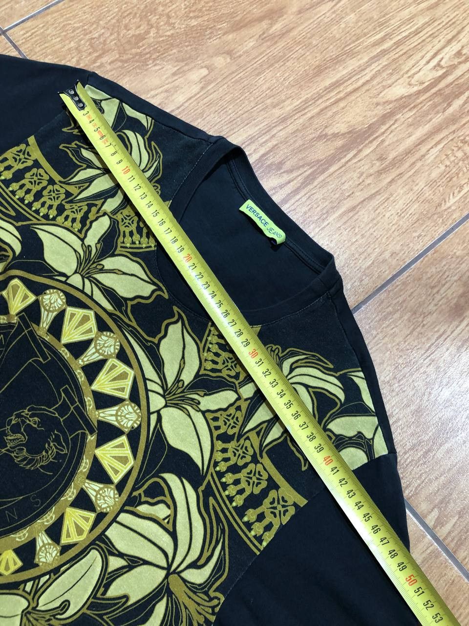 Versace Jeans Couture Versace Jeans Overprint Big Logo Luxury T-Shirt Size US M / EU 48-50 / 2 - 8 Thumbnail