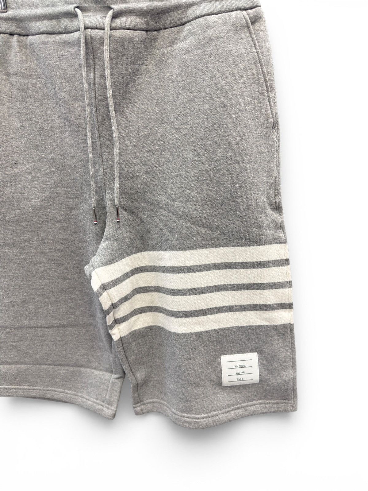 Thom Browne Thom Browne Gray 4 Bar Shorts Size US 36 / EU 52 - 4 Thumbnail