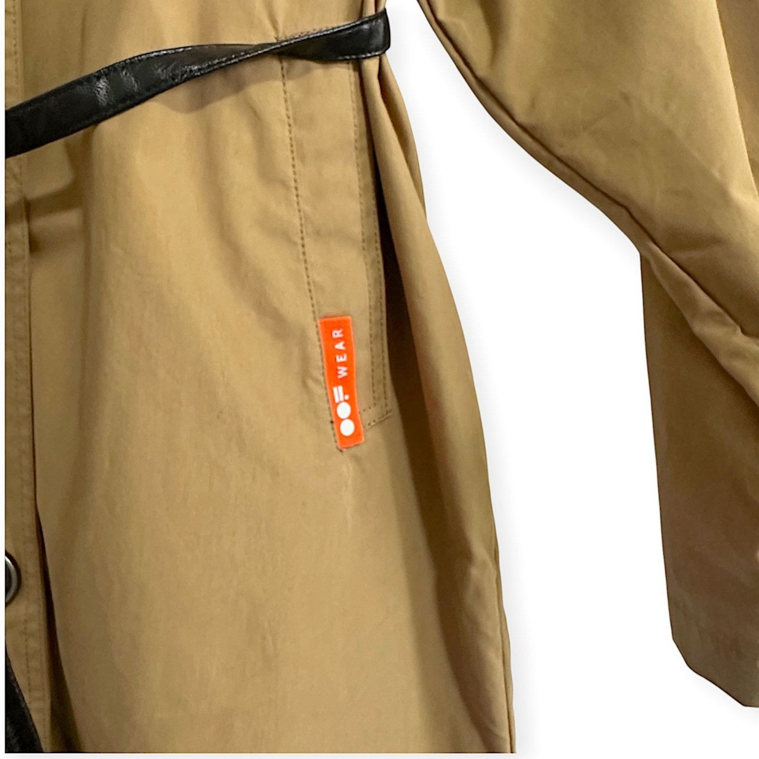 OOF Wear Oof Wear Belted Trench Coat in Tabacco, Size 42 Italy, New w Size M / US 6-8 / IT 42-44 - 13 Thumbnail