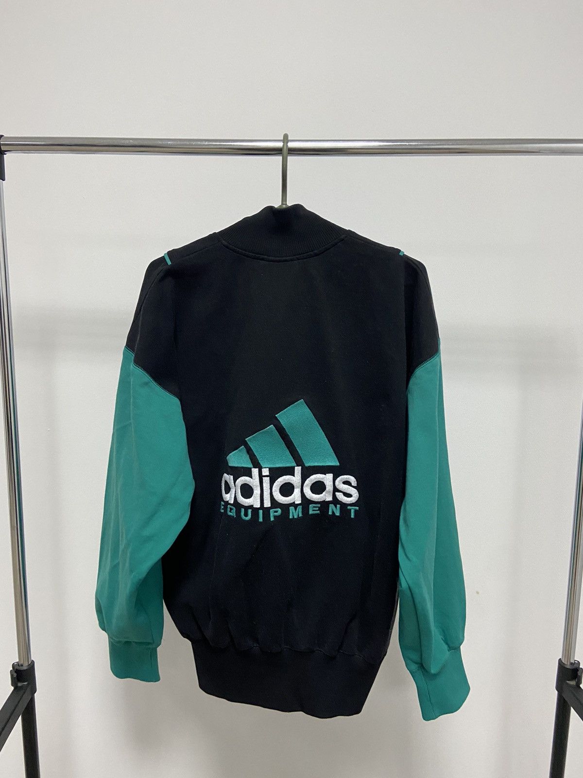 Adidas Equipment Vintage Big Logo Sweatshirt 1/3 Zip 90s