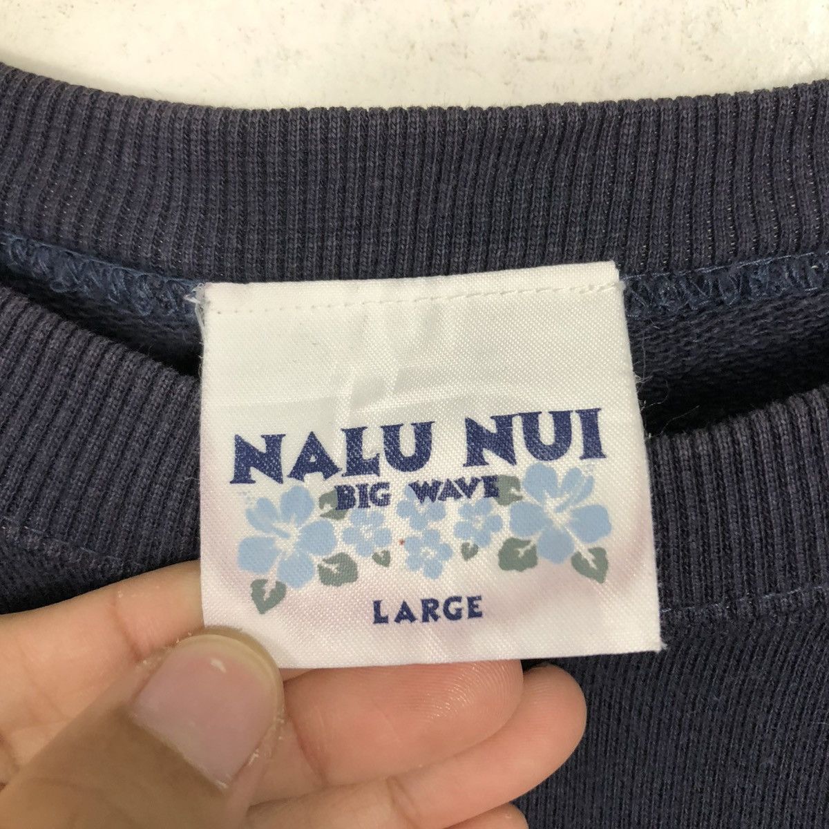 Vintage 🔥VINTAGE SWEATSHIRT HAWAII NALU NUI BIG WAVE RARE DESIGN Size US L / EU 52-54 / 3 - 15 Thumbnail