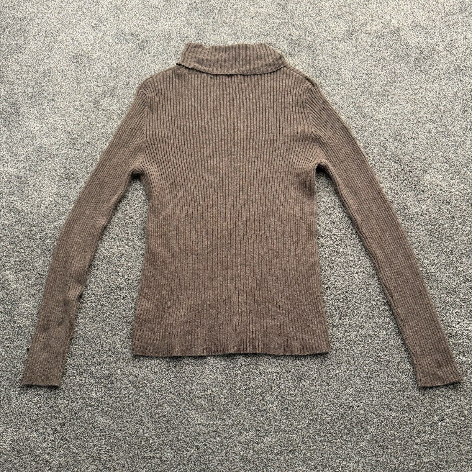 Other Vintage 80s 90s Sweater Womens XS Stretch Bodycon Minimalist Size XS / US 0-2 / IT 36-38 - 2 Thumbnail