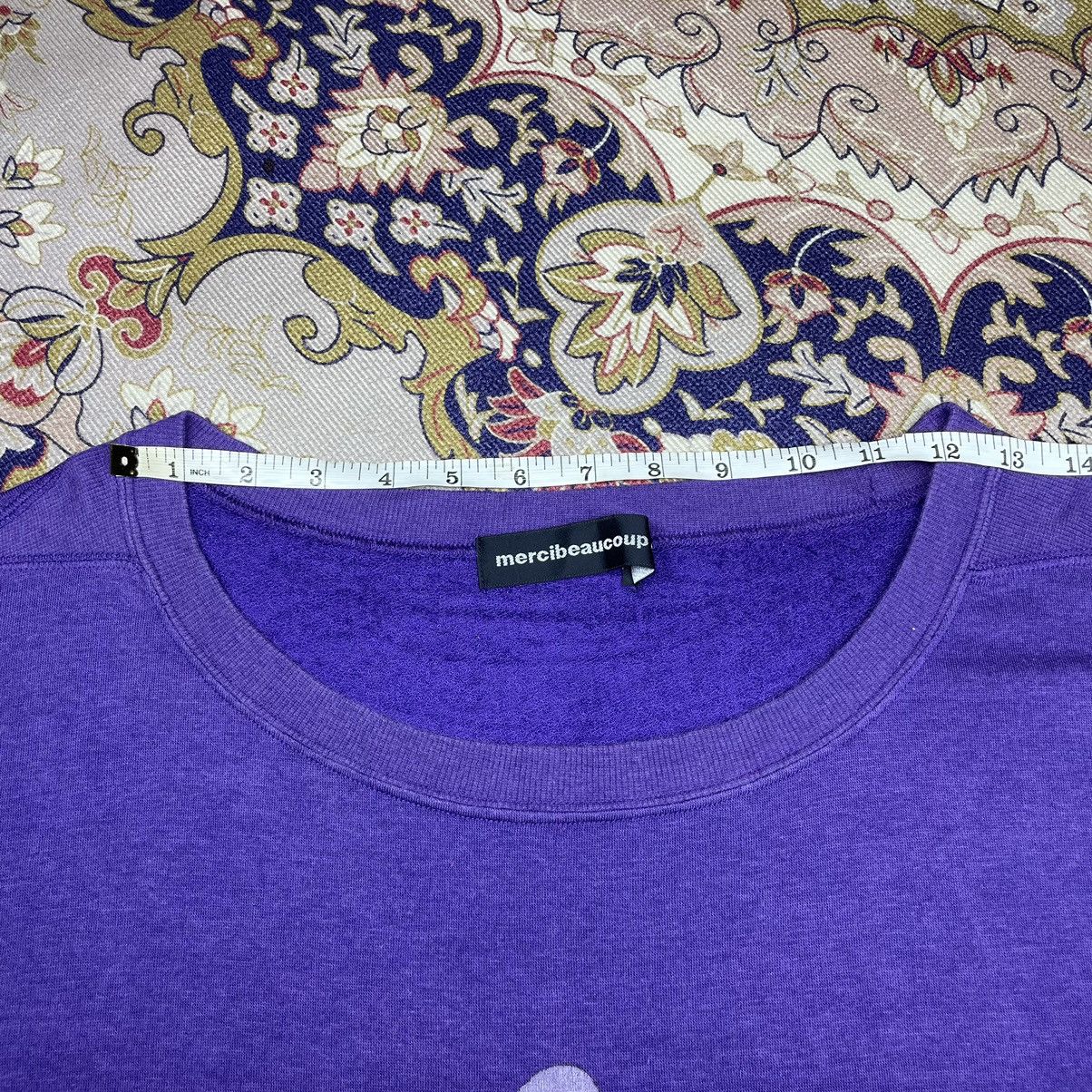mercibeaucoup A14 Mercibeaucoup, by Issey Miyake big face sweatshirt Size US L / EU 52-54 / 3 - 16 Thumbnail
