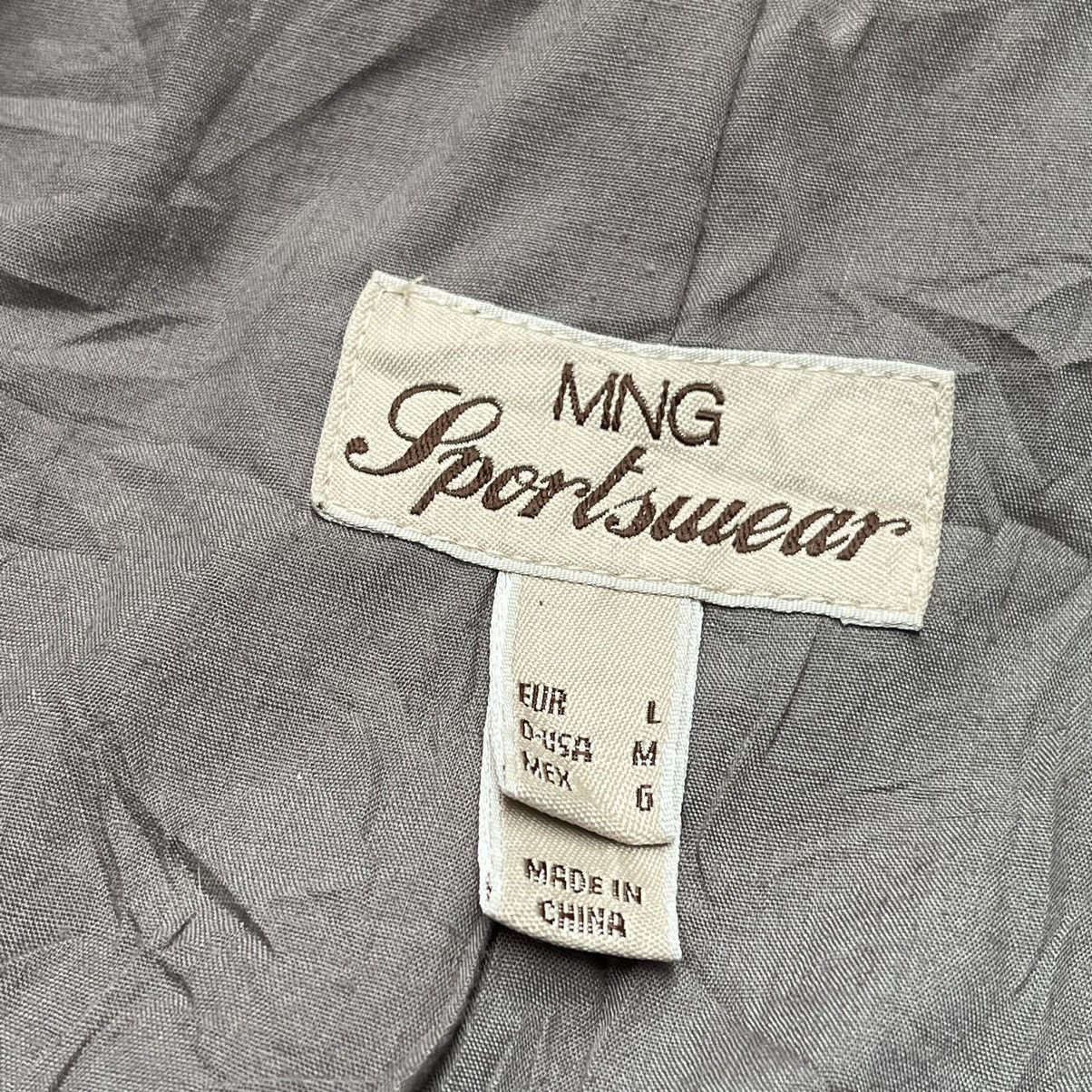 Mango Y2K RARE DESIGN MNG SPORTWEAR Fur Jacket Cropped Size L / US 10 / IT 46 - 4 Thumbnail