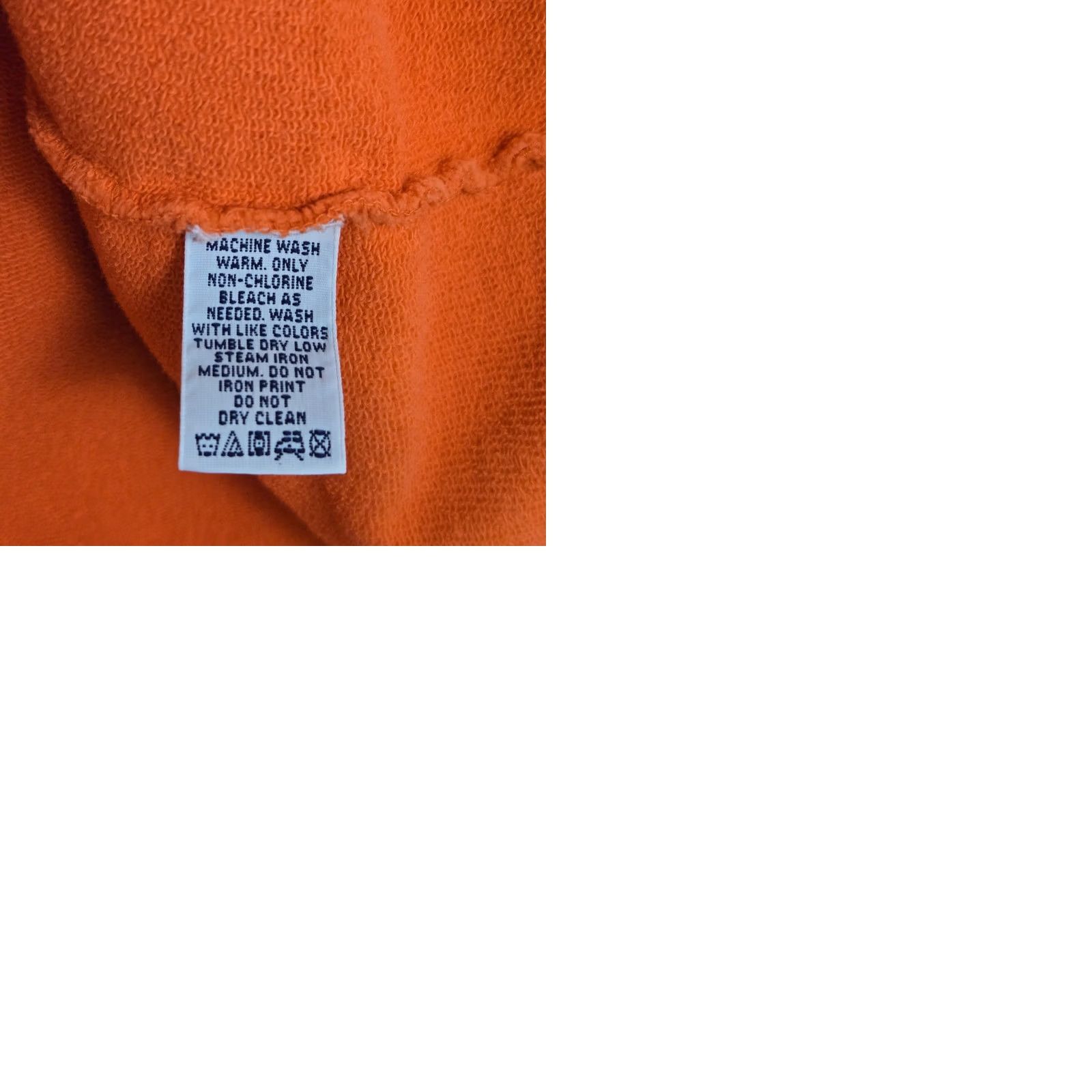 Polo Ralph Lauren VINTAGE Polo Ralph Lauren Shirt Mens XL Orange VTG Size Cotton Sweatshirt Crew Neck Terry Line Size US XL / EU 56 / 4 - 9 Thumbnail