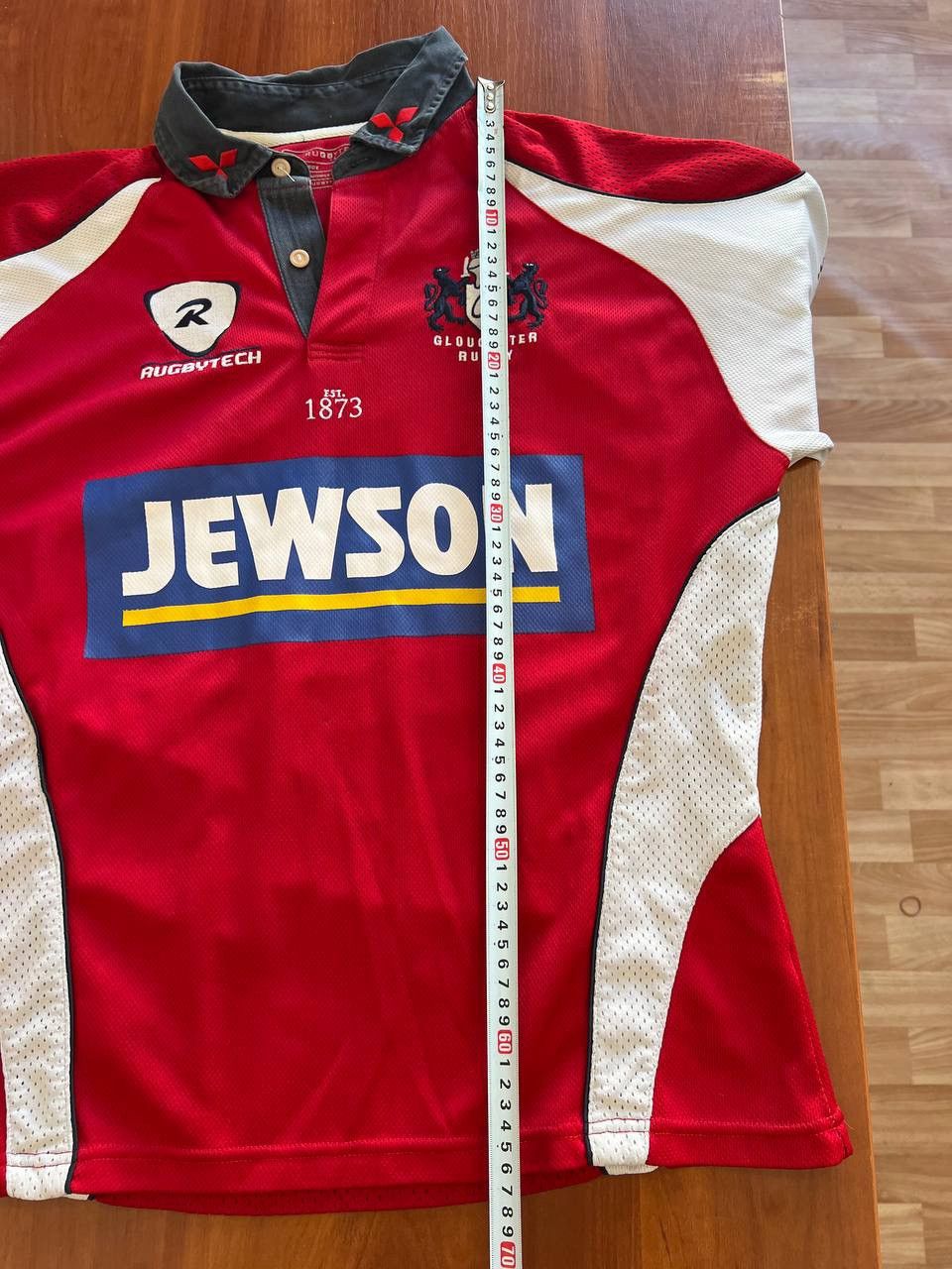 Vintage 2008 GLOUCESTER RUGBY RUGBYTECH JERSEY RARE SHIRT SIZE L Size US L / EU 52-54 / 3 - 16 Thumbnail