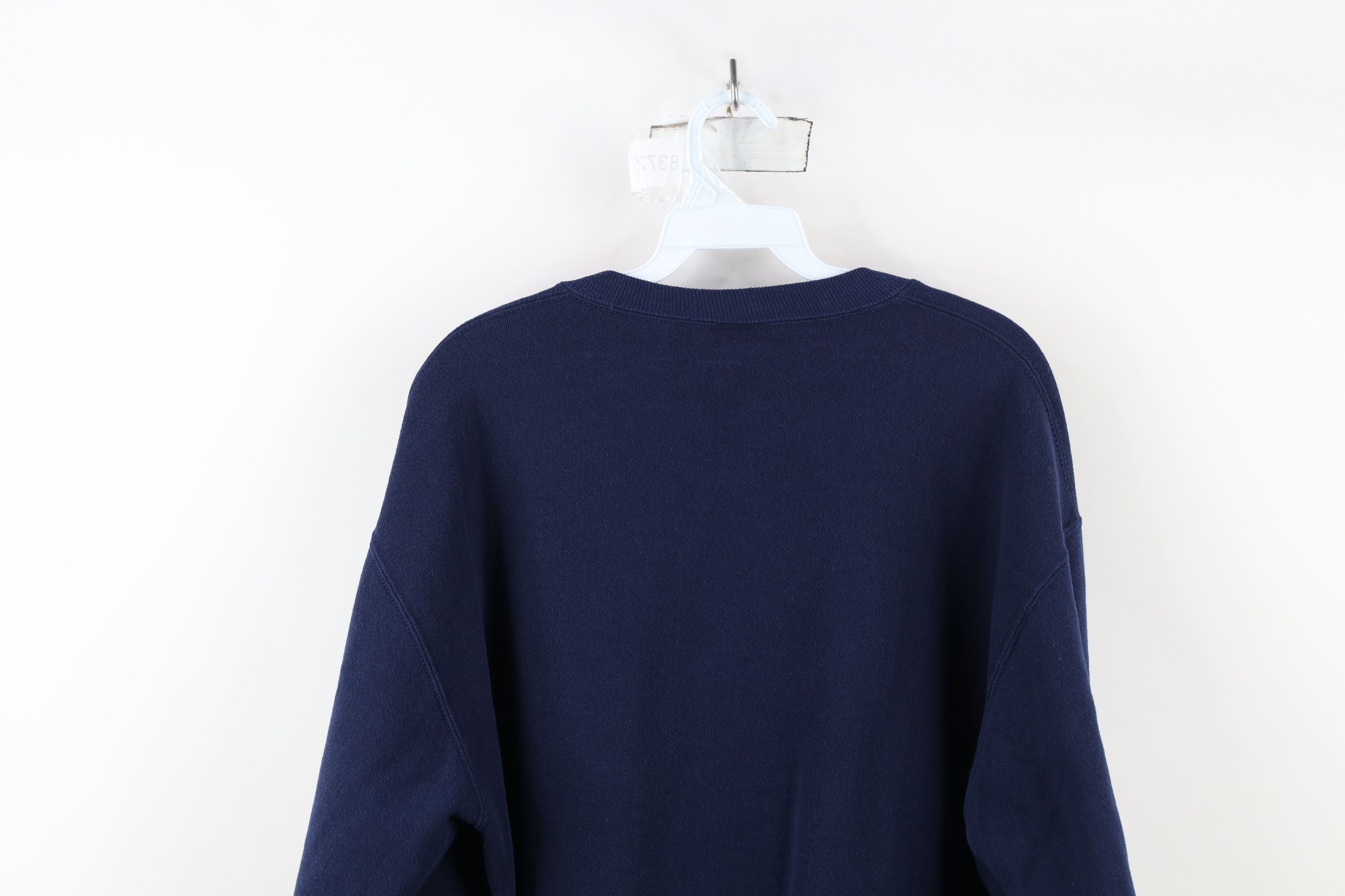 Russell Athletic × Vintage Vintage 90s Russell Athletic Crewneck Sweatshirt Blue USA Size US XL / EU 56 / 4 - 14 Thumbnail
