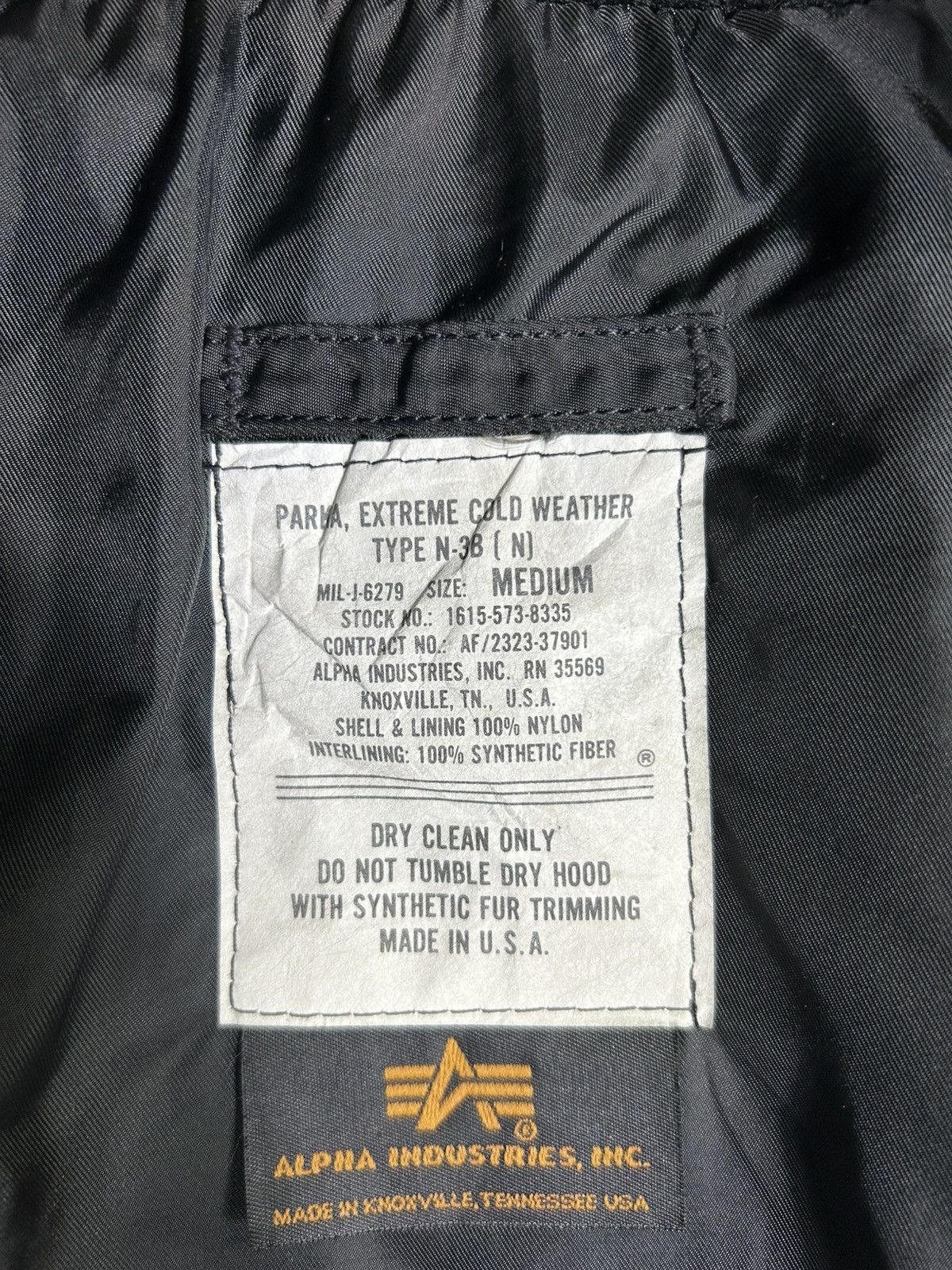 Alpha Industries ⚡️Vintage Y2K Alpha Industries Extreme Cold N-3B Parka Jacket Size US M / EU 48-50 / 2 - 14 Thumbnail