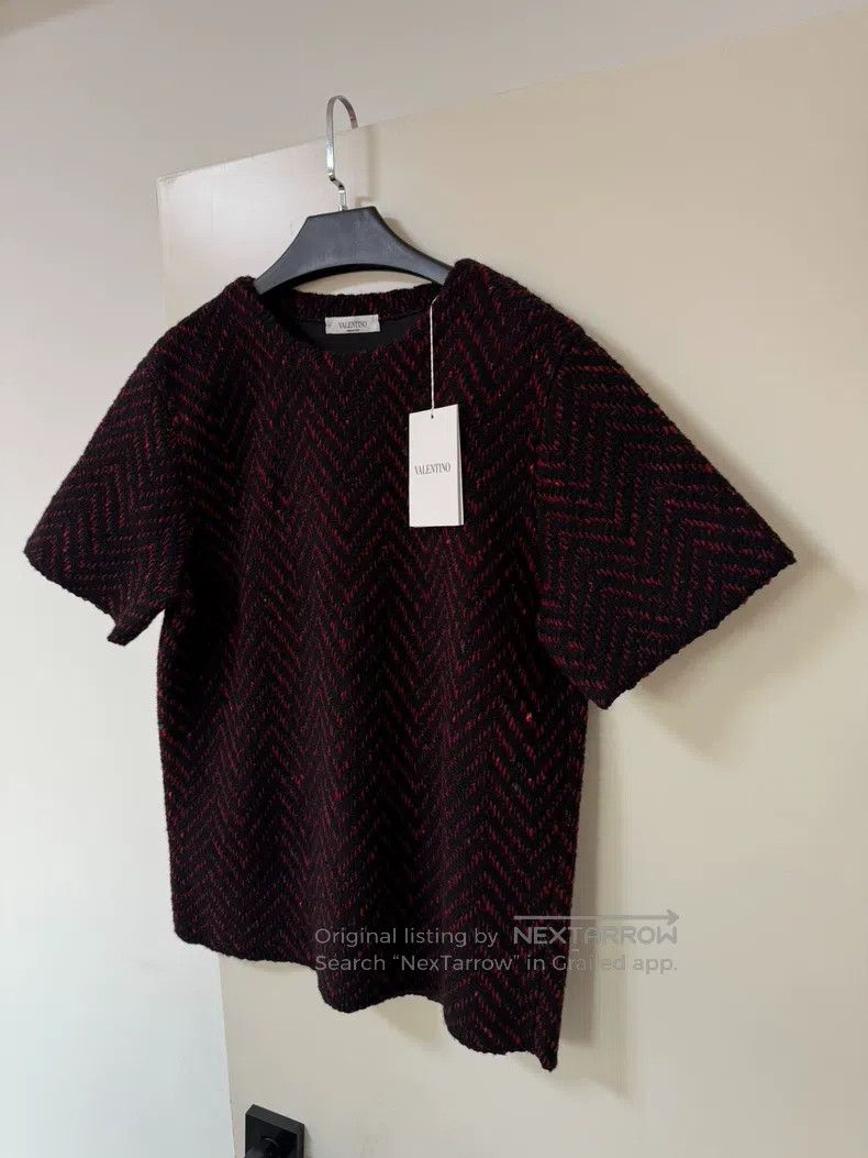 Valentino Valentino Red sweater with short sleeves Size S / US 4 / IT 40 - 3 Thumbnail