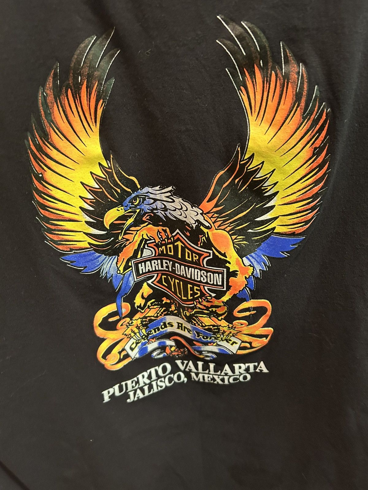Harley Davidson × Vintage Vintage Harley Davidson Shirt Size US XL / EU 56 / 4 - 3 Thumbnail
