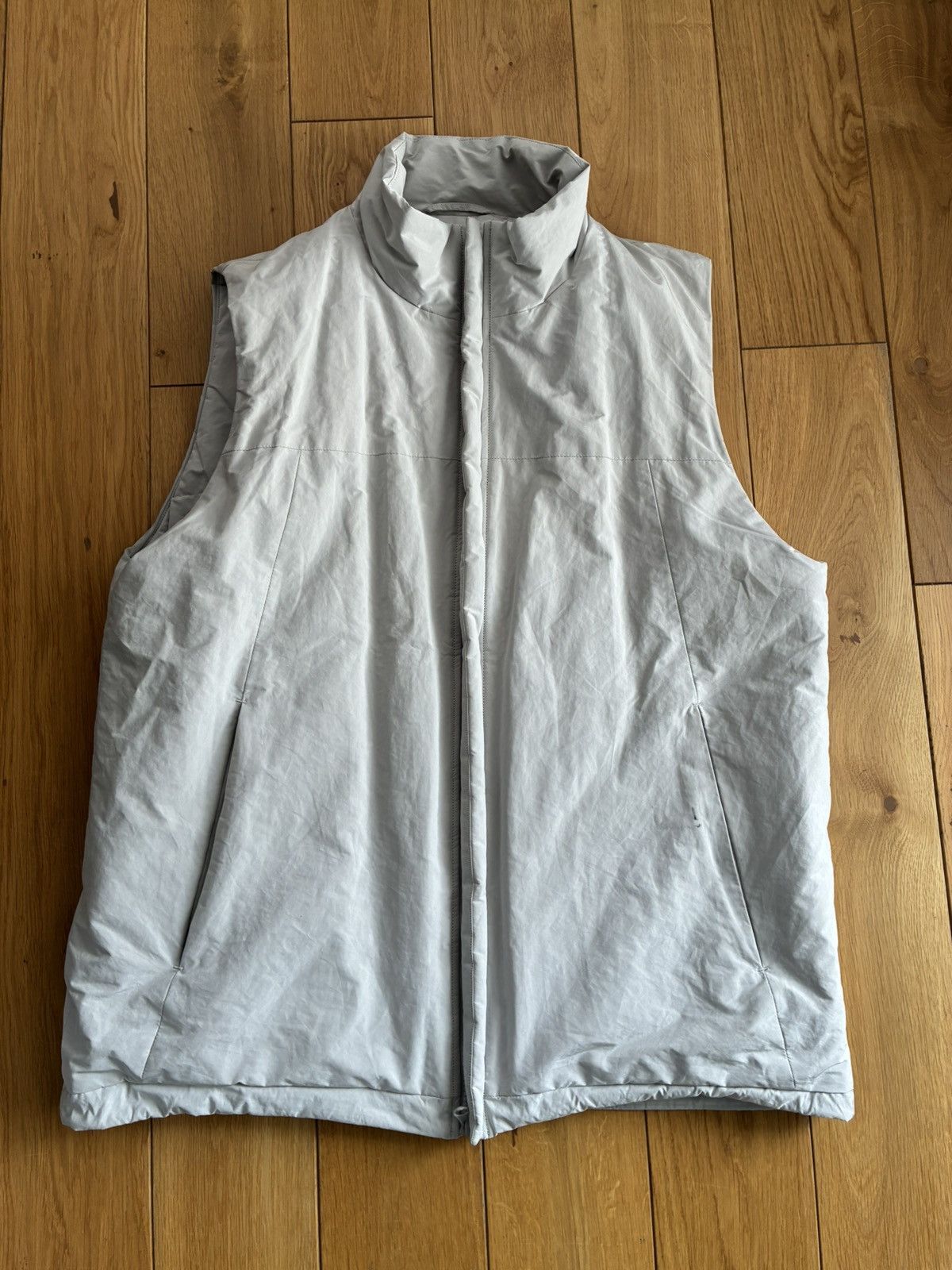 Kaptain Sunshine P/N suede padding over vest grey size 36 M Size US M / EU 48-50 / 2 - 1 Thumbnail