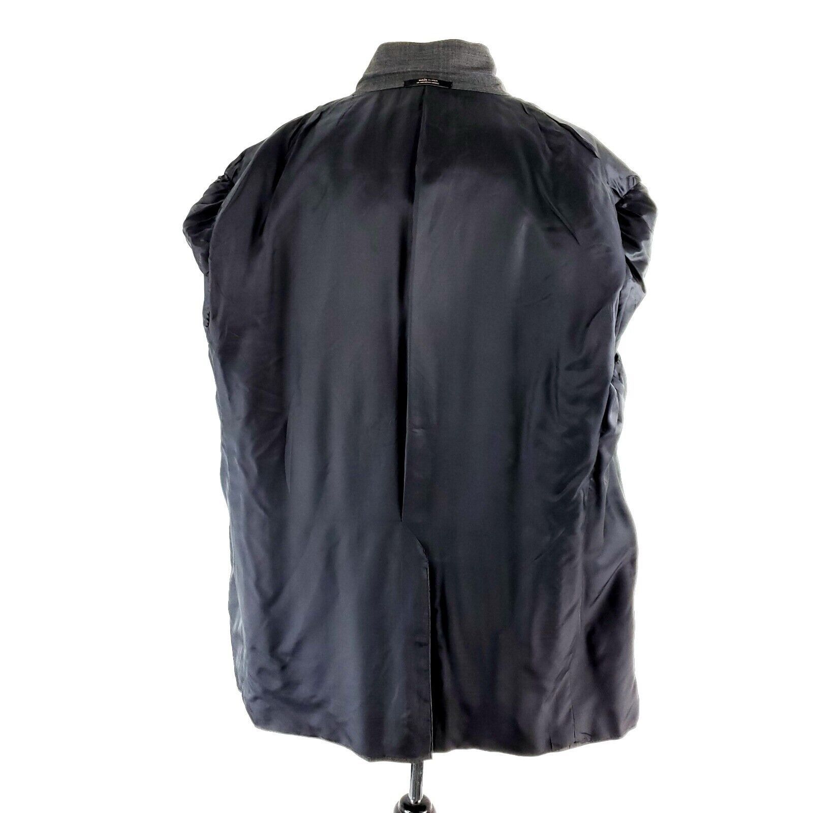 Hart Schaffner Marx Hart Schaffner Marx Wool Gold Trumpeter 2 Button Blazer 46L Size 46L - 10 Thumbnail