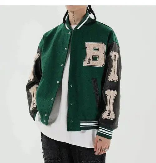 Designer Casual unisex hiphop bomber Size L / US 10 / IT 46 - 7 Thumbnail